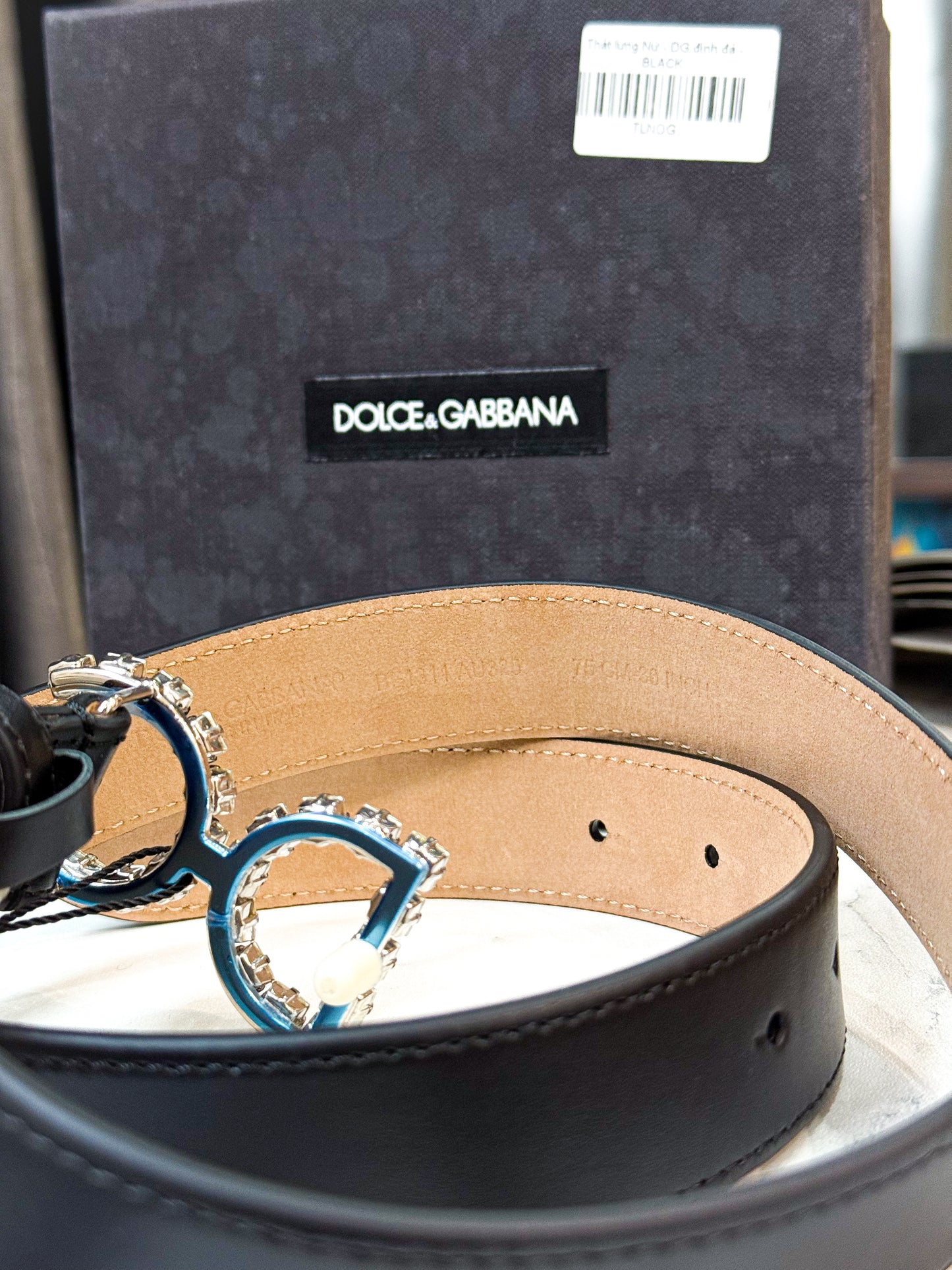 Belt DG New Logo Đá Size 75