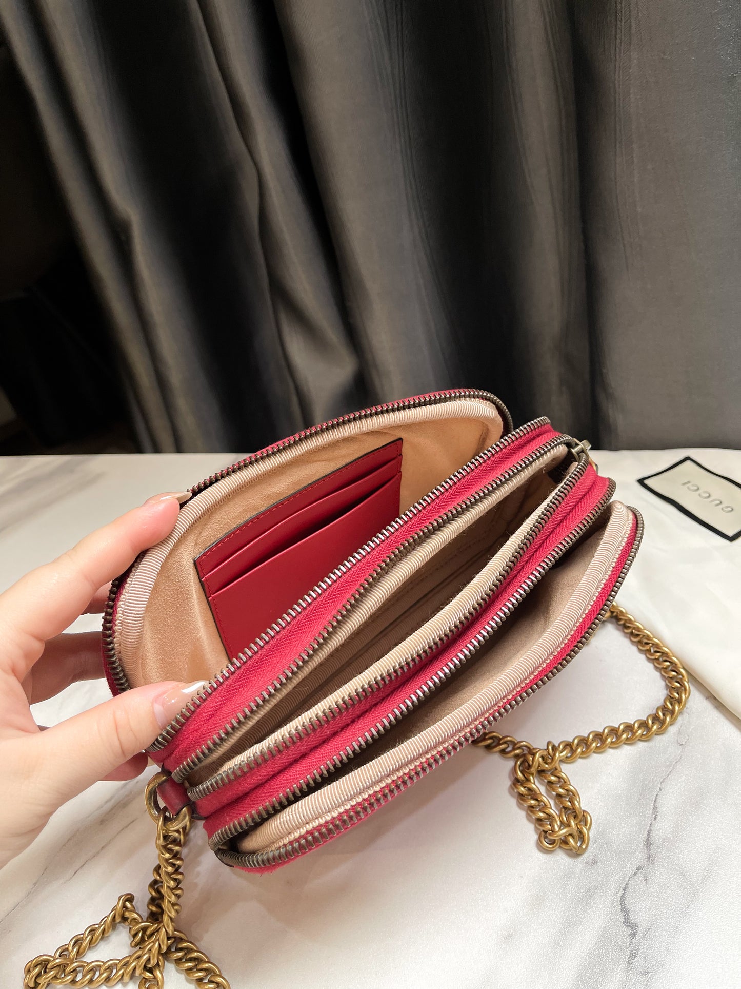 Crossbody Gucci Đỏ