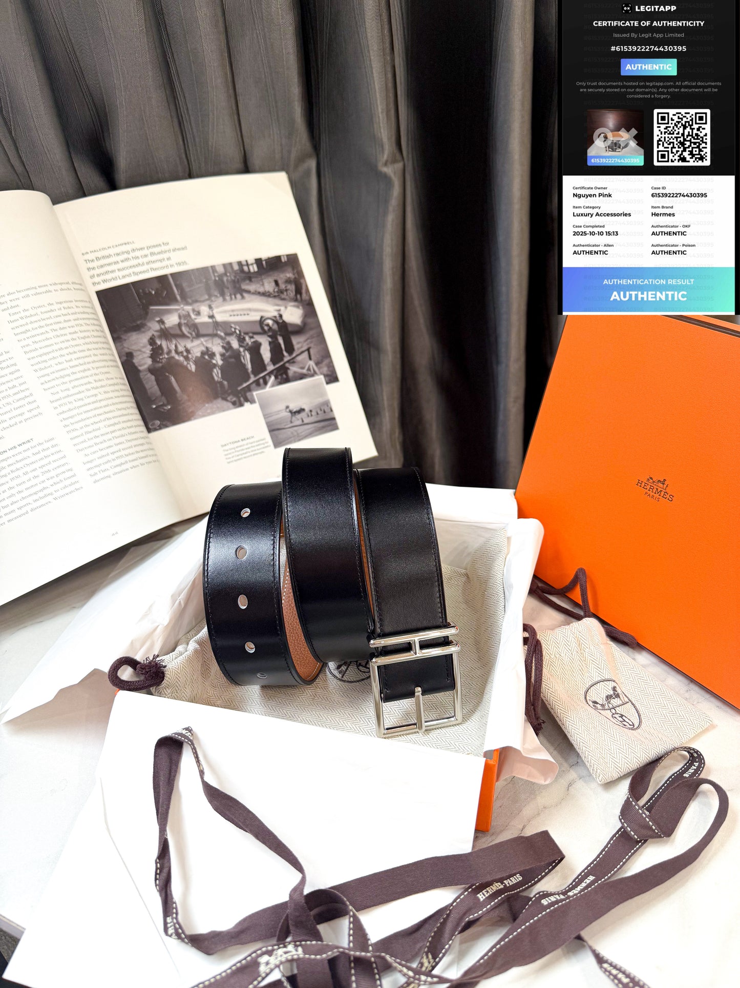 Thắt Lưng Hermes New Size 85