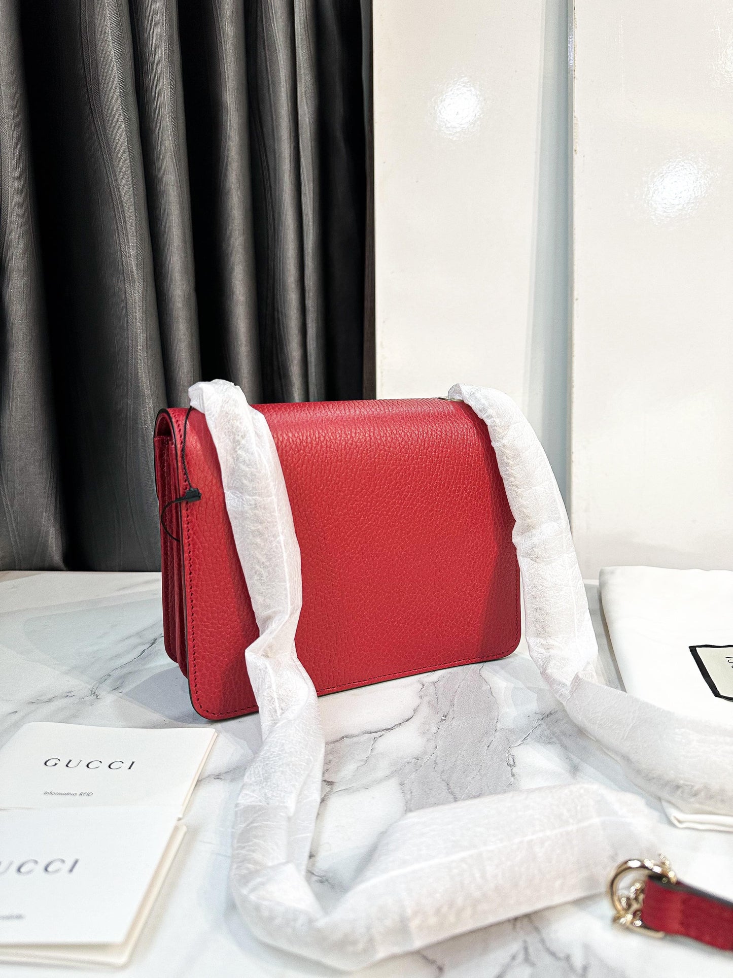 Gucci Interlocking Đỏ New