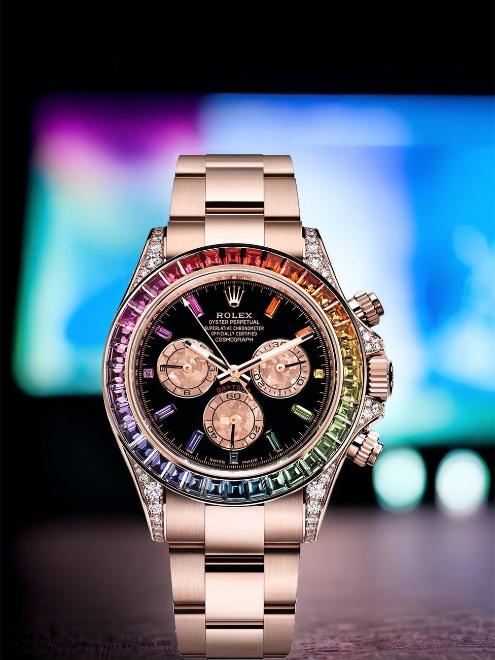 ng H Rolex Daytona 116598RBOW HTA BOUTIQUE