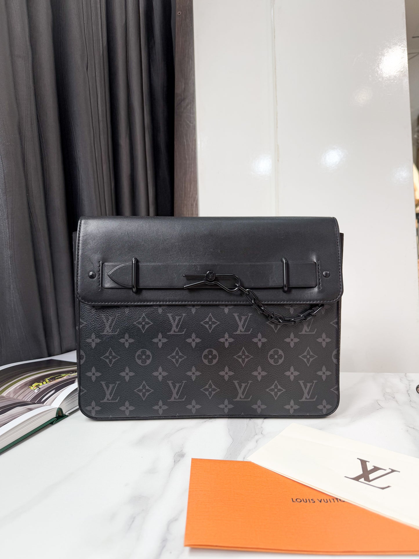 A LV Steamer Clutch