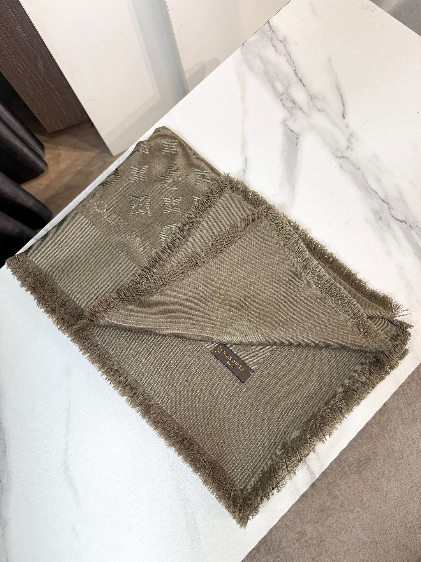 Khăn LV Rêu Khổ 140x140