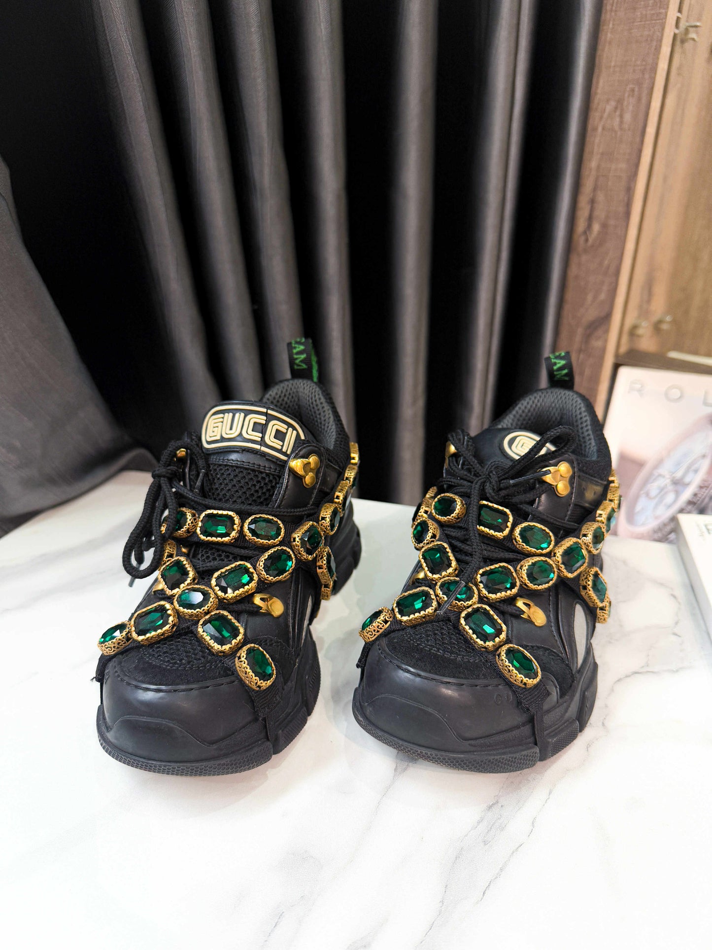 Giày Gucci Thanos Đen Size 35