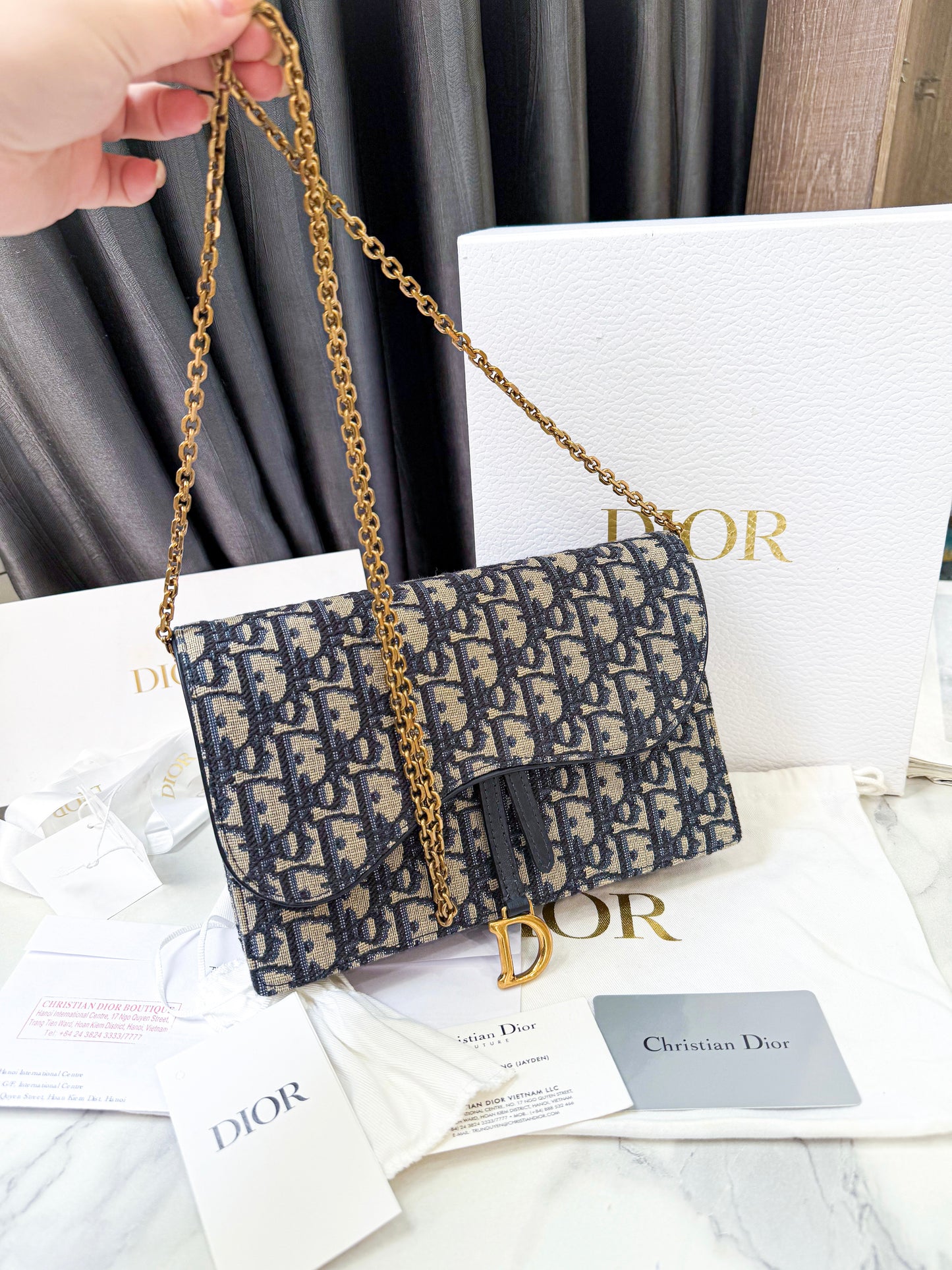 A A Pouch Dior Saddle