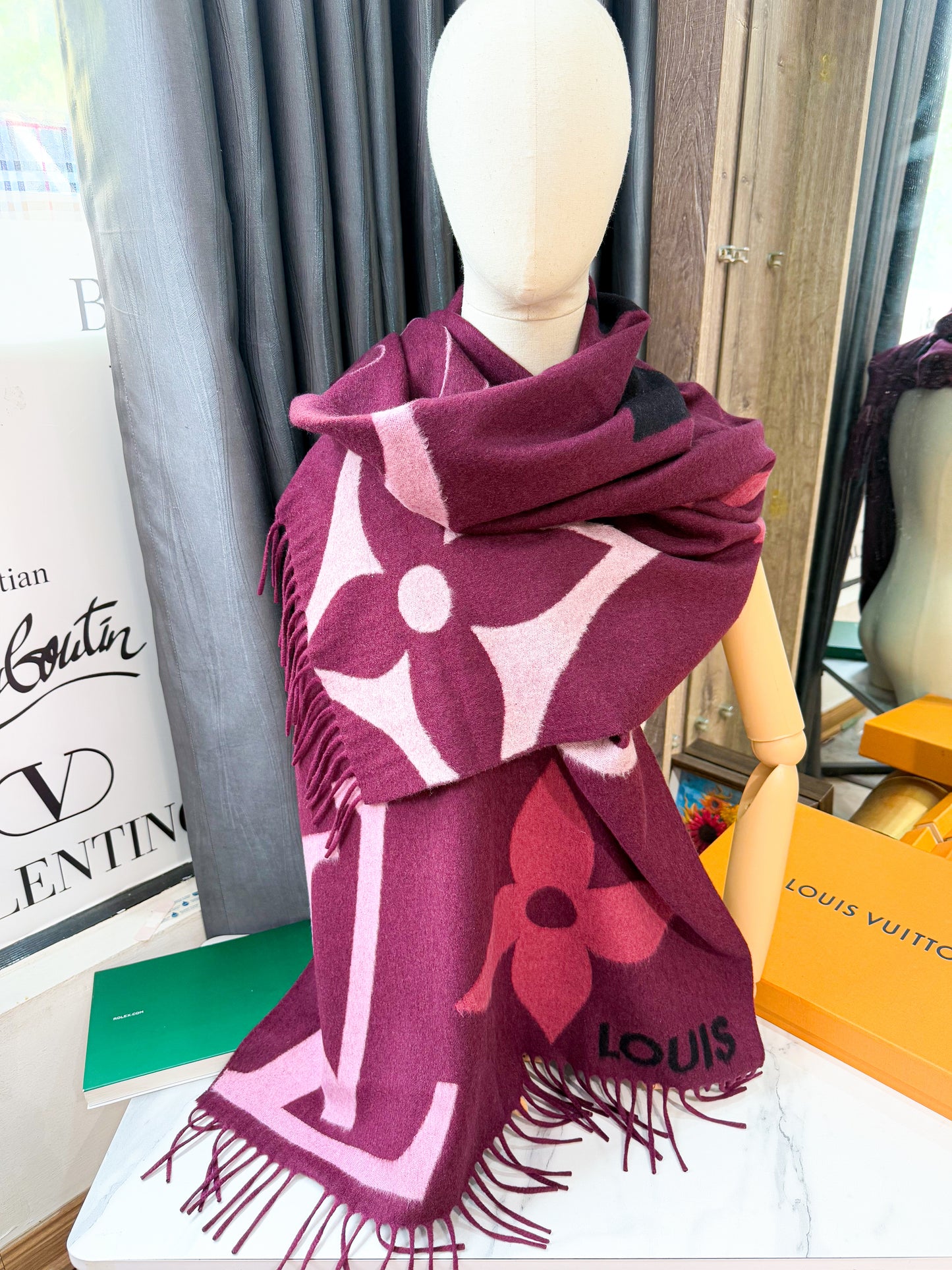 Khăn Choàng LV Cashmere 14/5