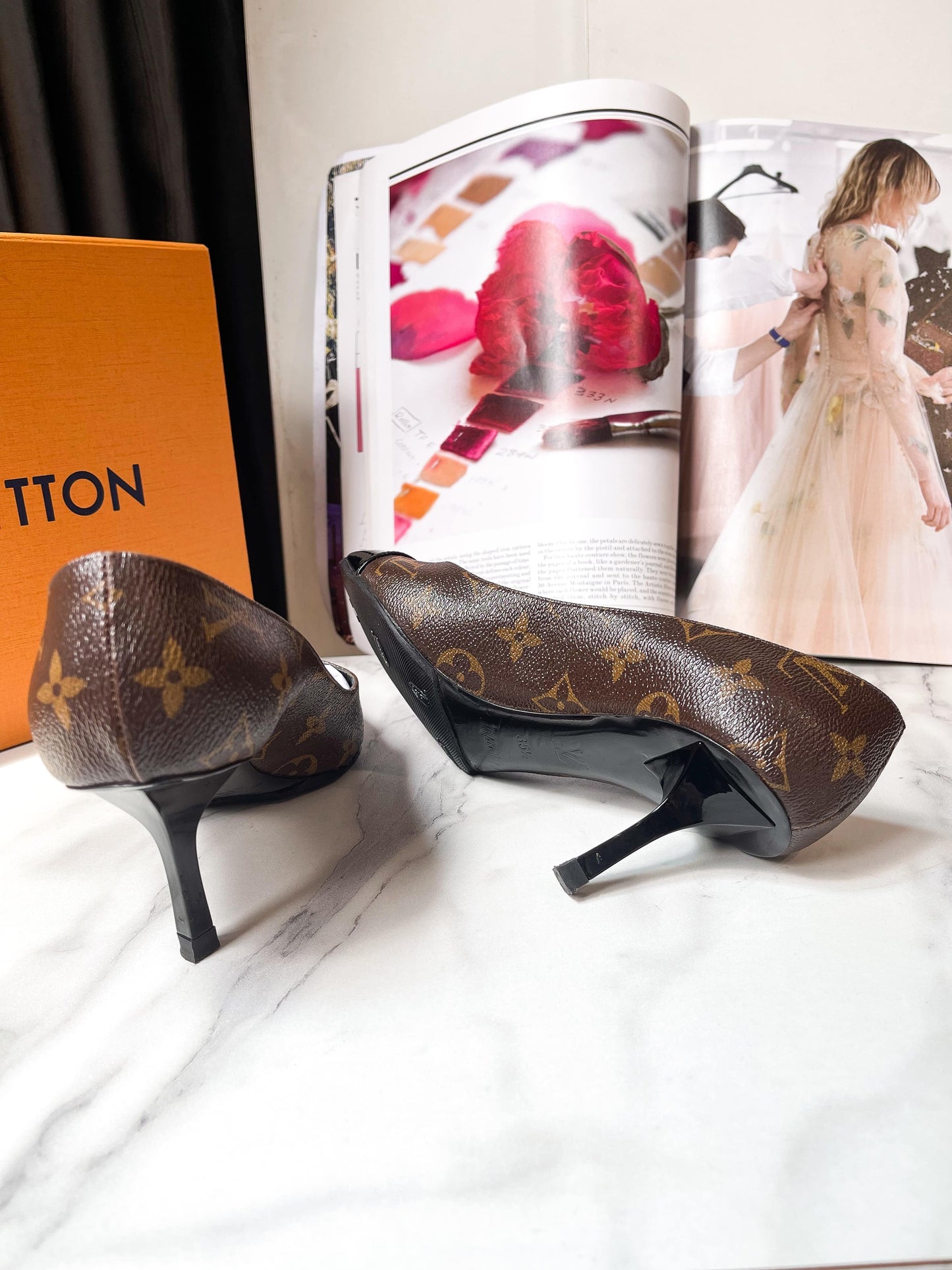 Giày Cao Gót LV Used Size 35.5