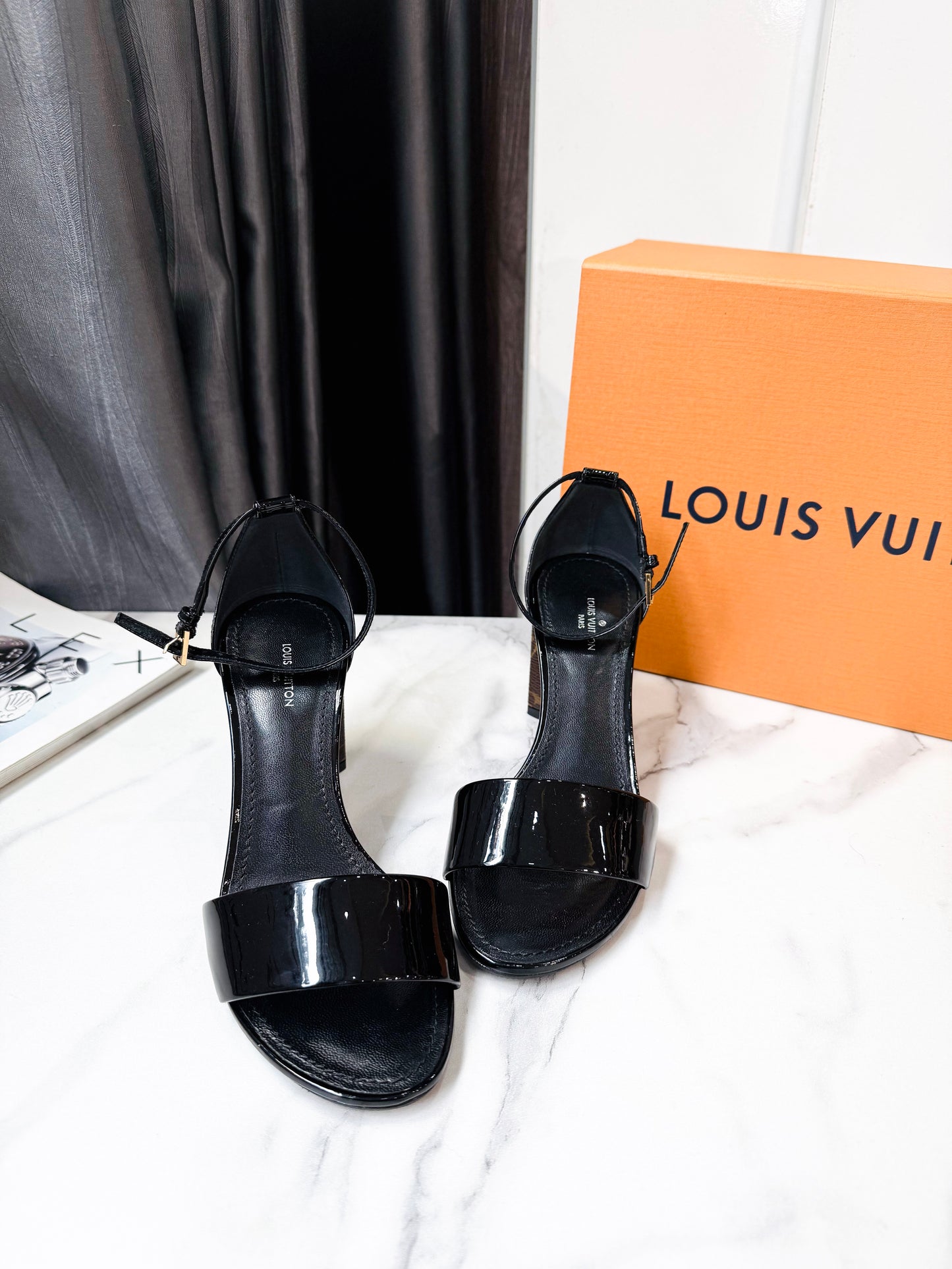 Sandal LV Gót Mono Size 35.5