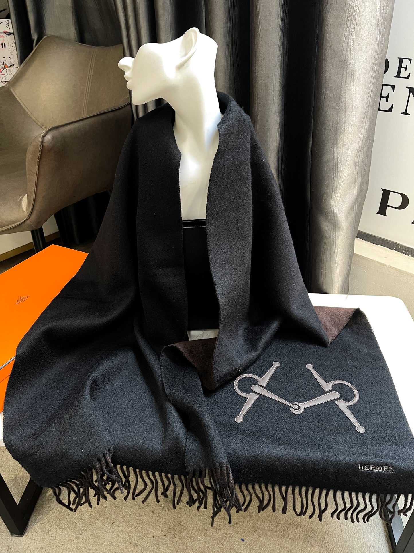 Khăn Cashmere Hermes