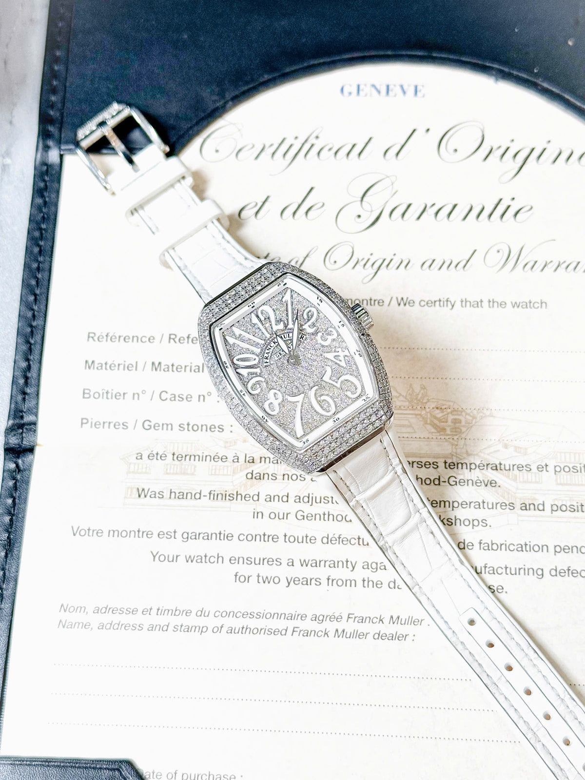 Franck Muller V32 Custom Diamond