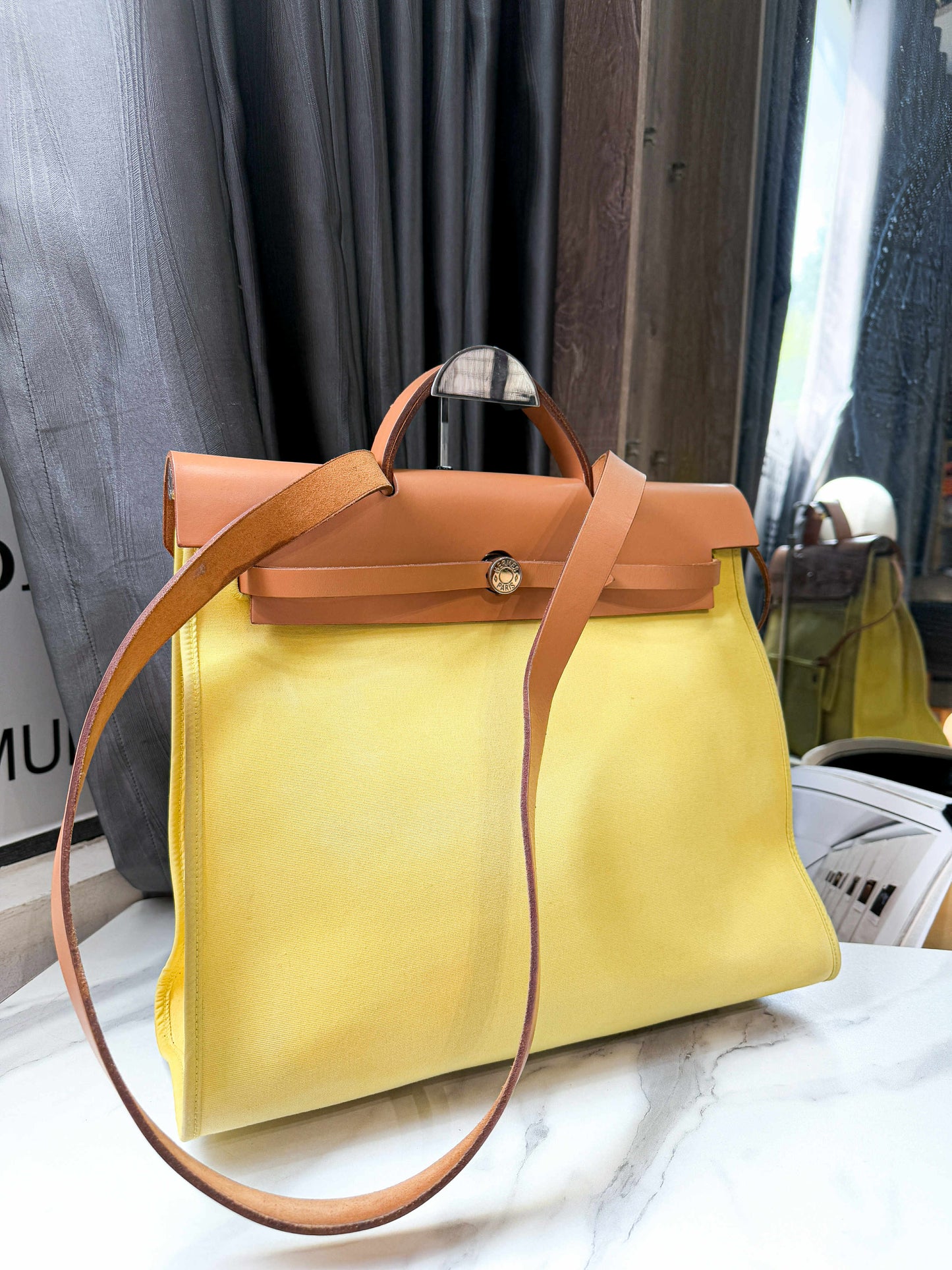 A Hermes Herbag Size 39