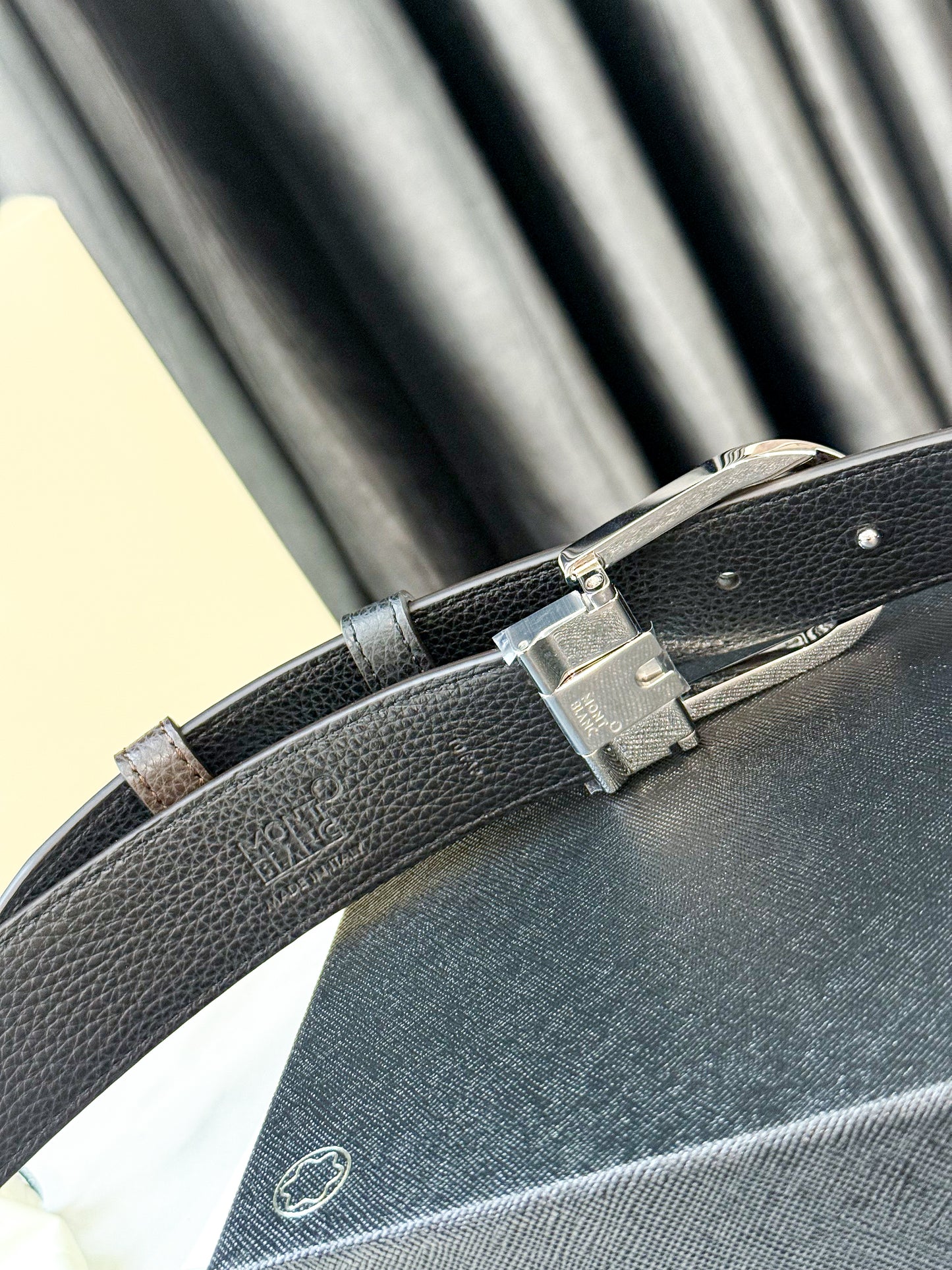 Belt Mont Blanc Dùng 2 Mặt New