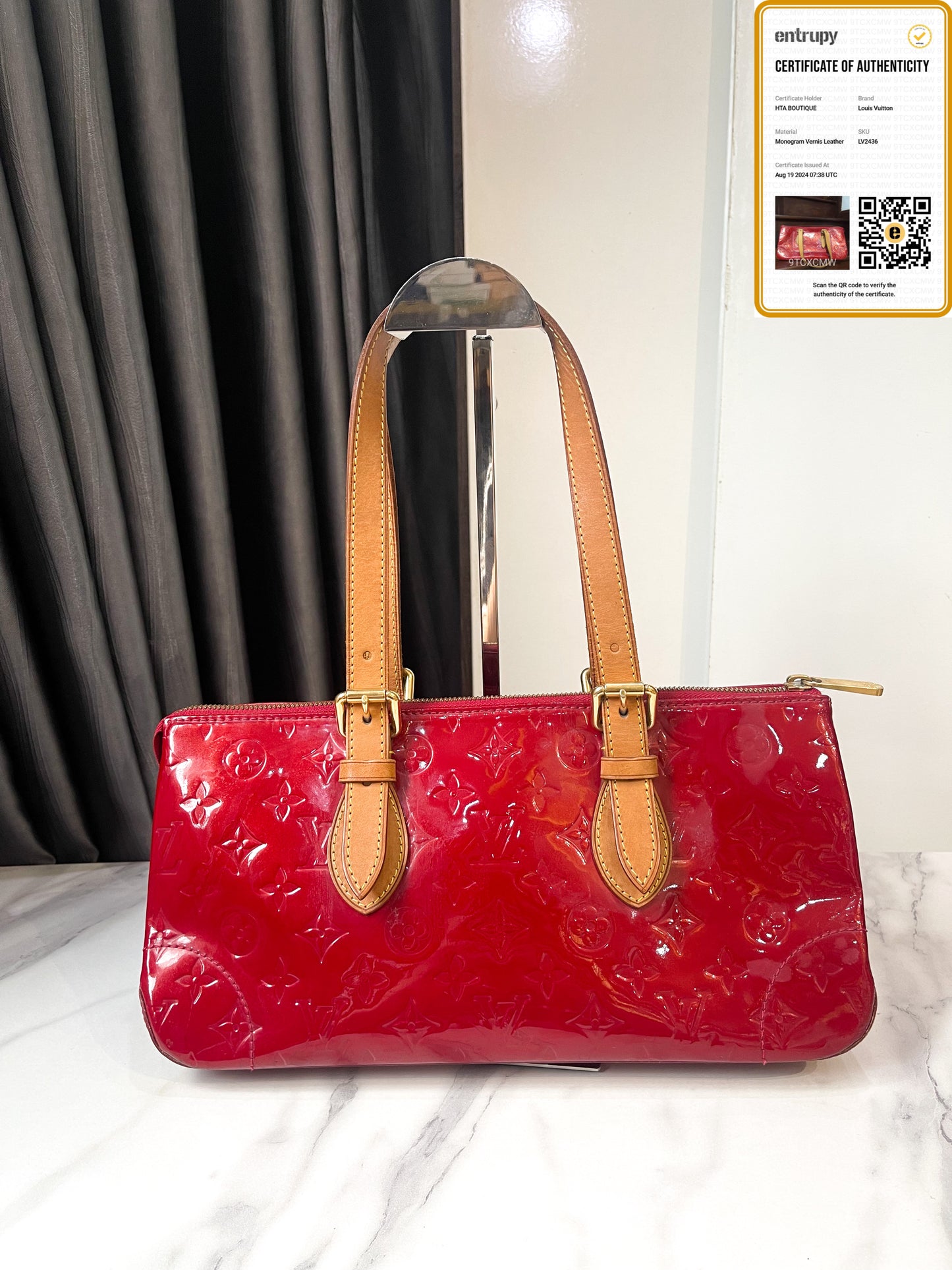 Handbag LV Vernis
