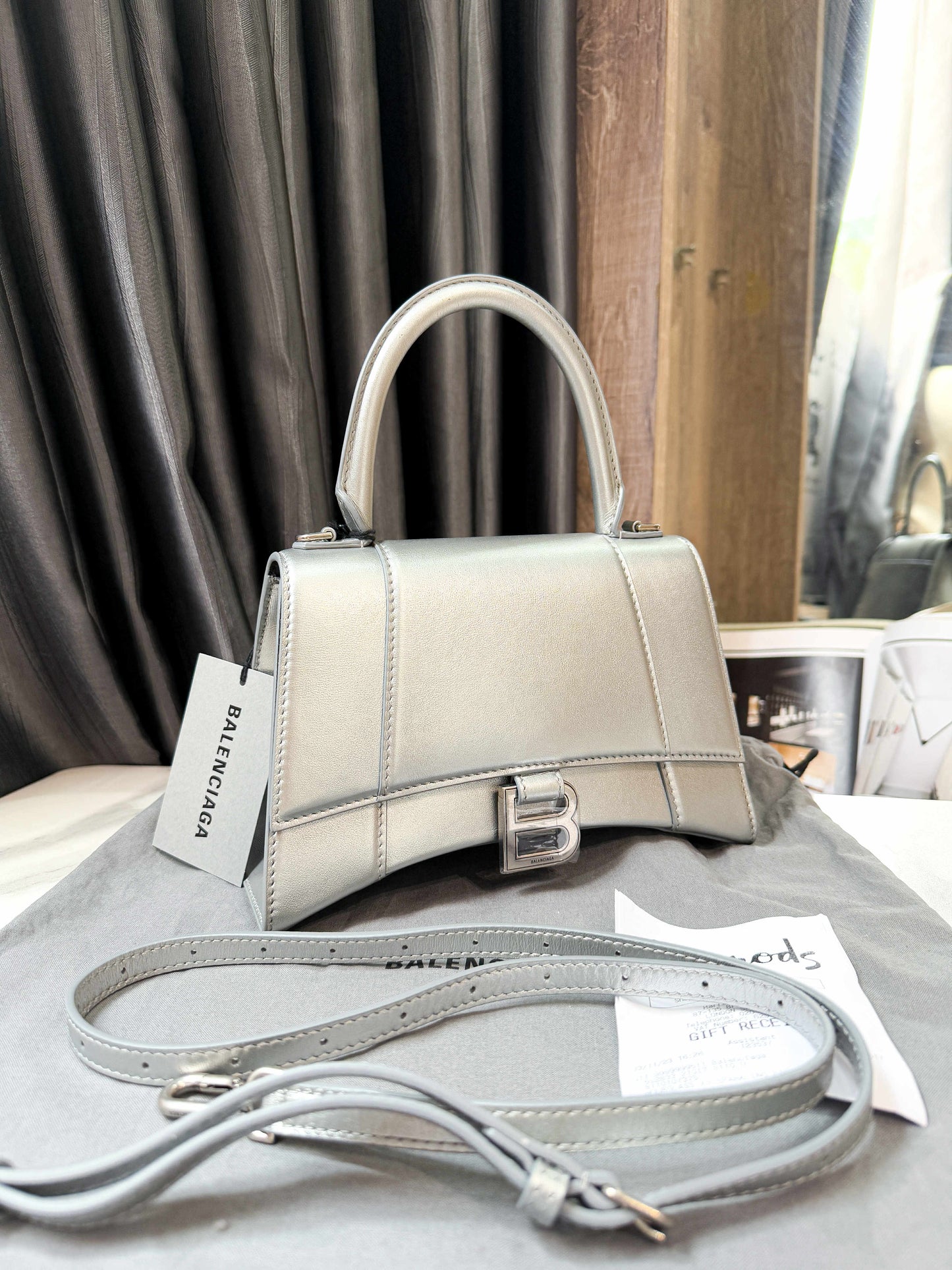 A Balenciaga XS Sliver