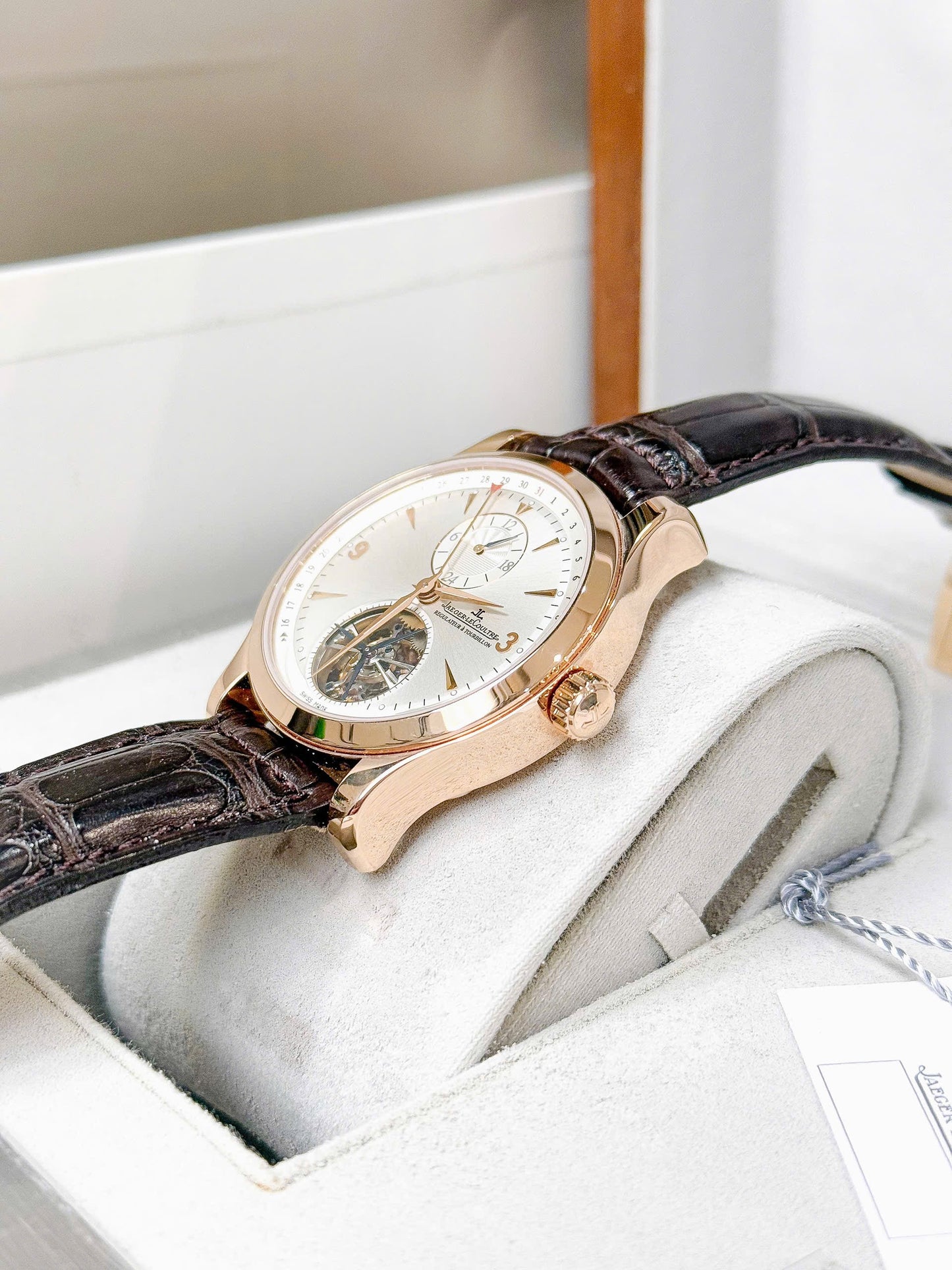 Đồng Hồ Jaeger-Lecoultre Tourbillion Master Control Dualtime