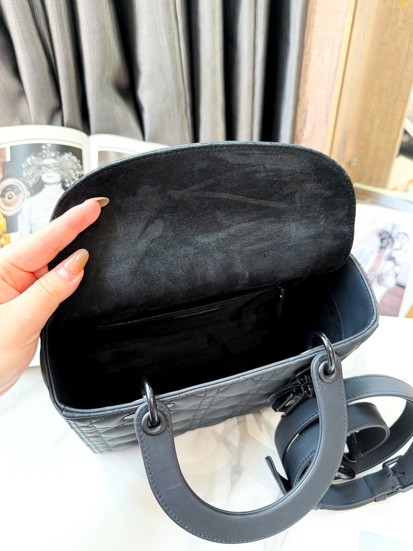Dior Lady M Đen