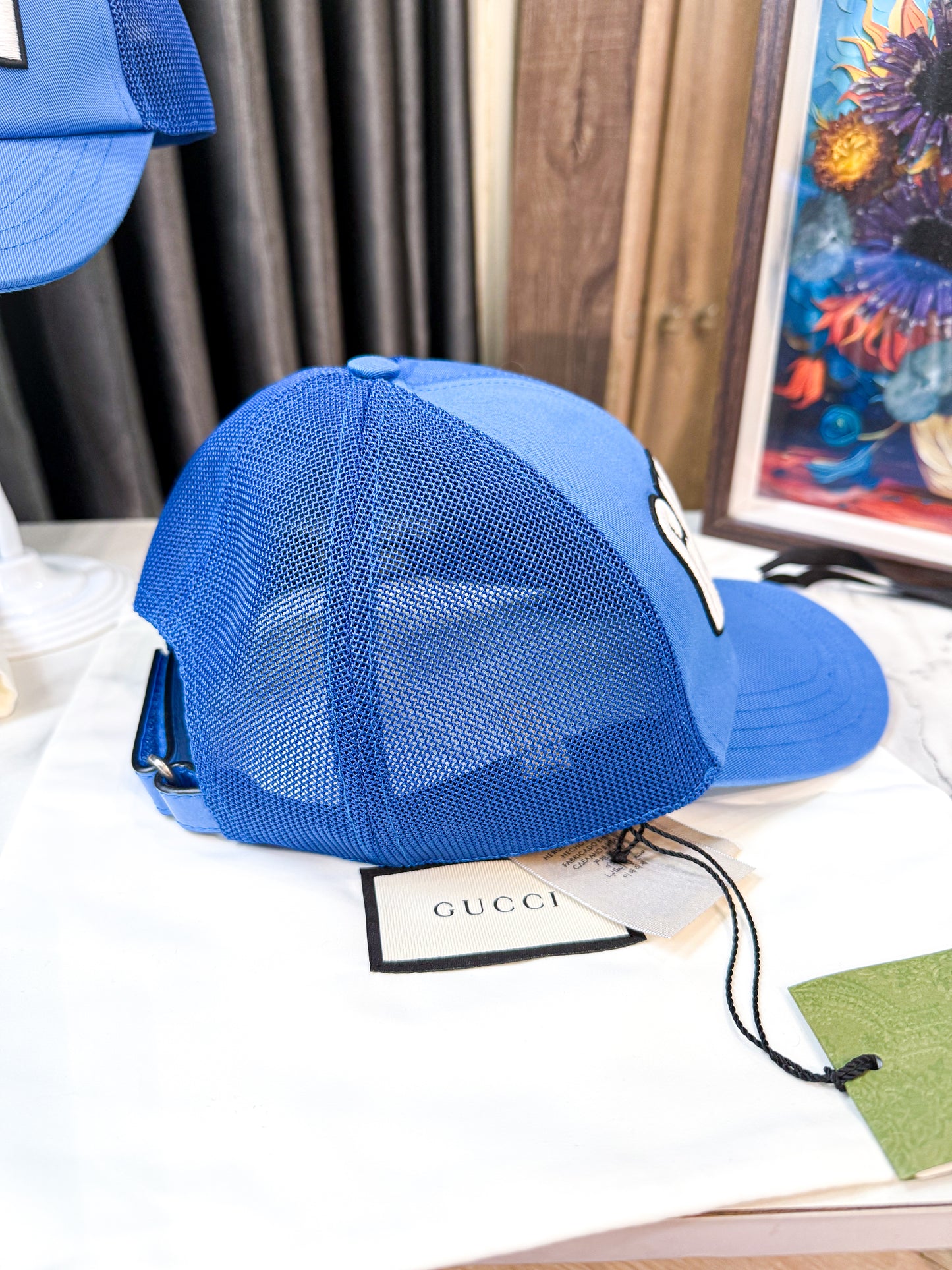 Mũ Gucci Xanh New Size M