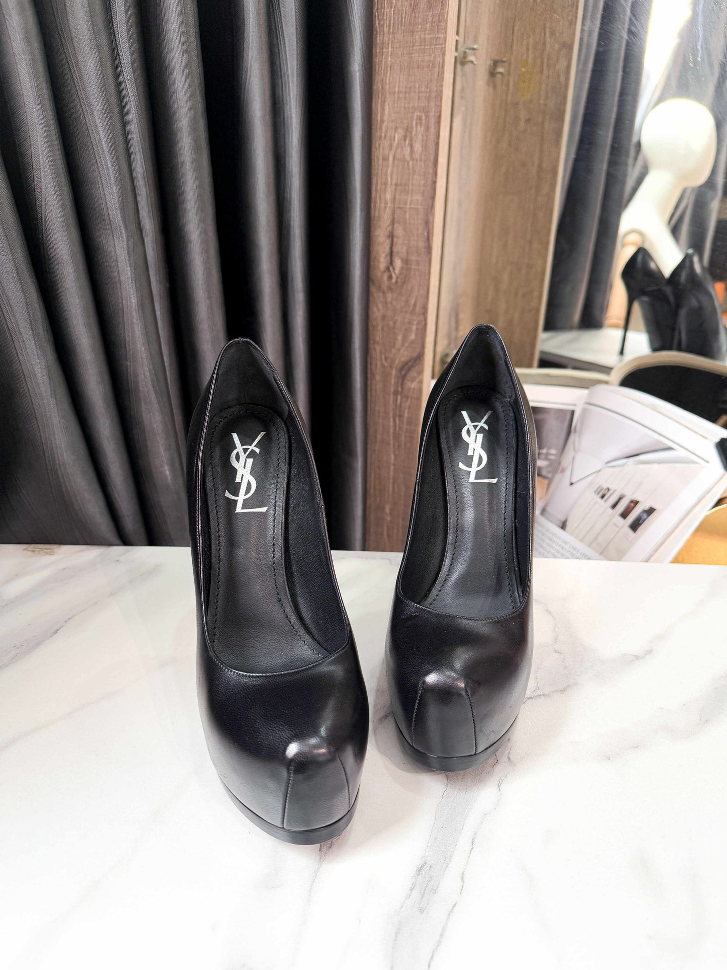 Giày Cao Gót YSL Size 38