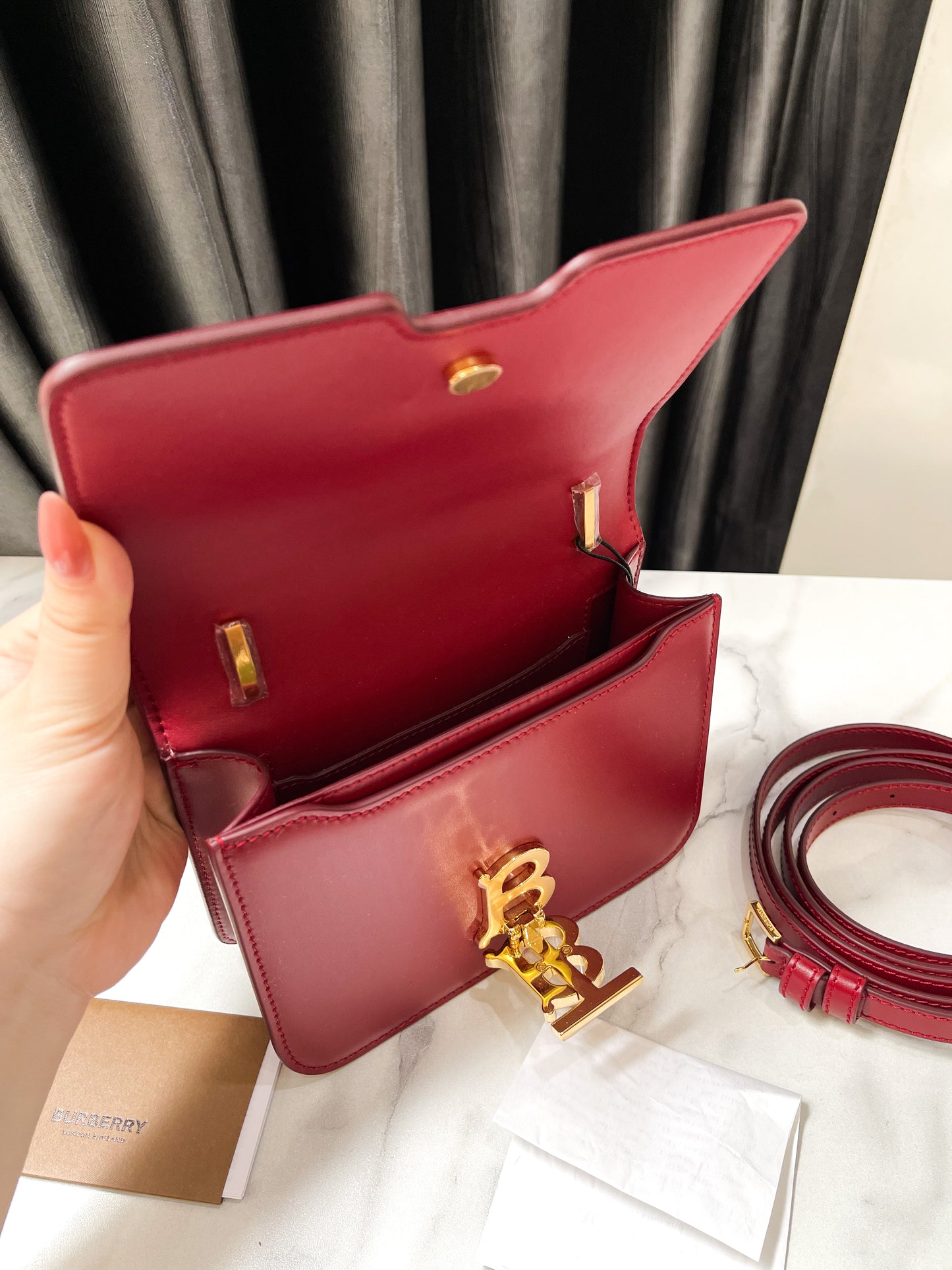 Red BBR Crossbody Bag