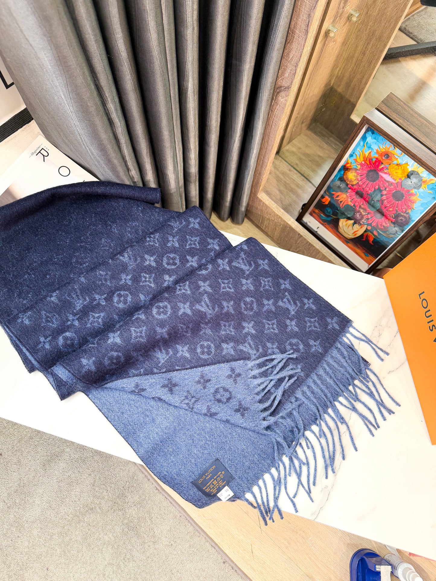 Khăn LV Len + Cashmere 3/3