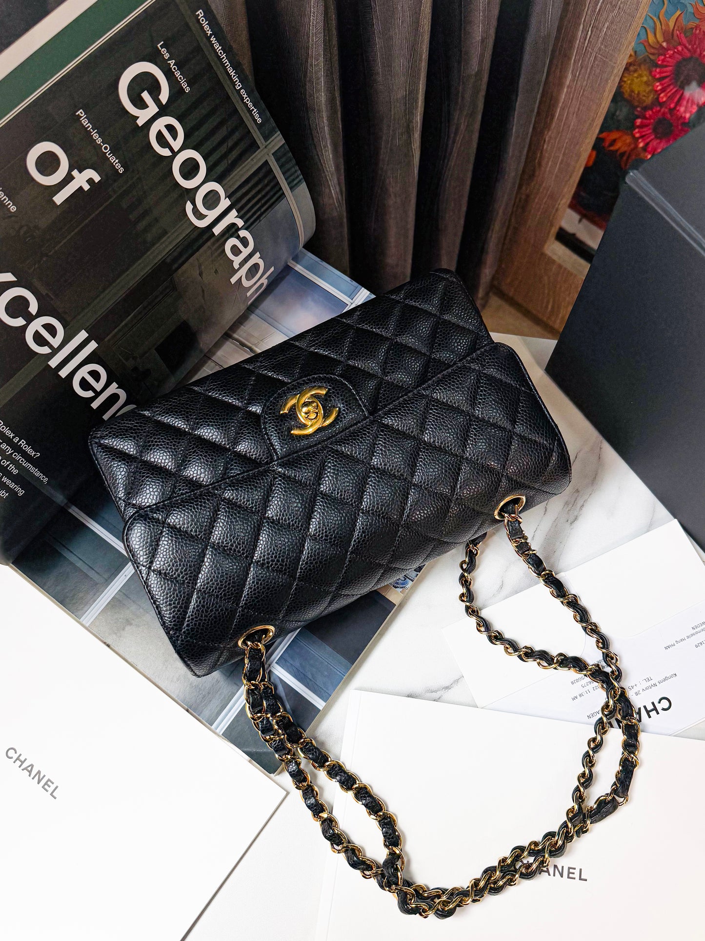 Chanel Classic S Caviar
