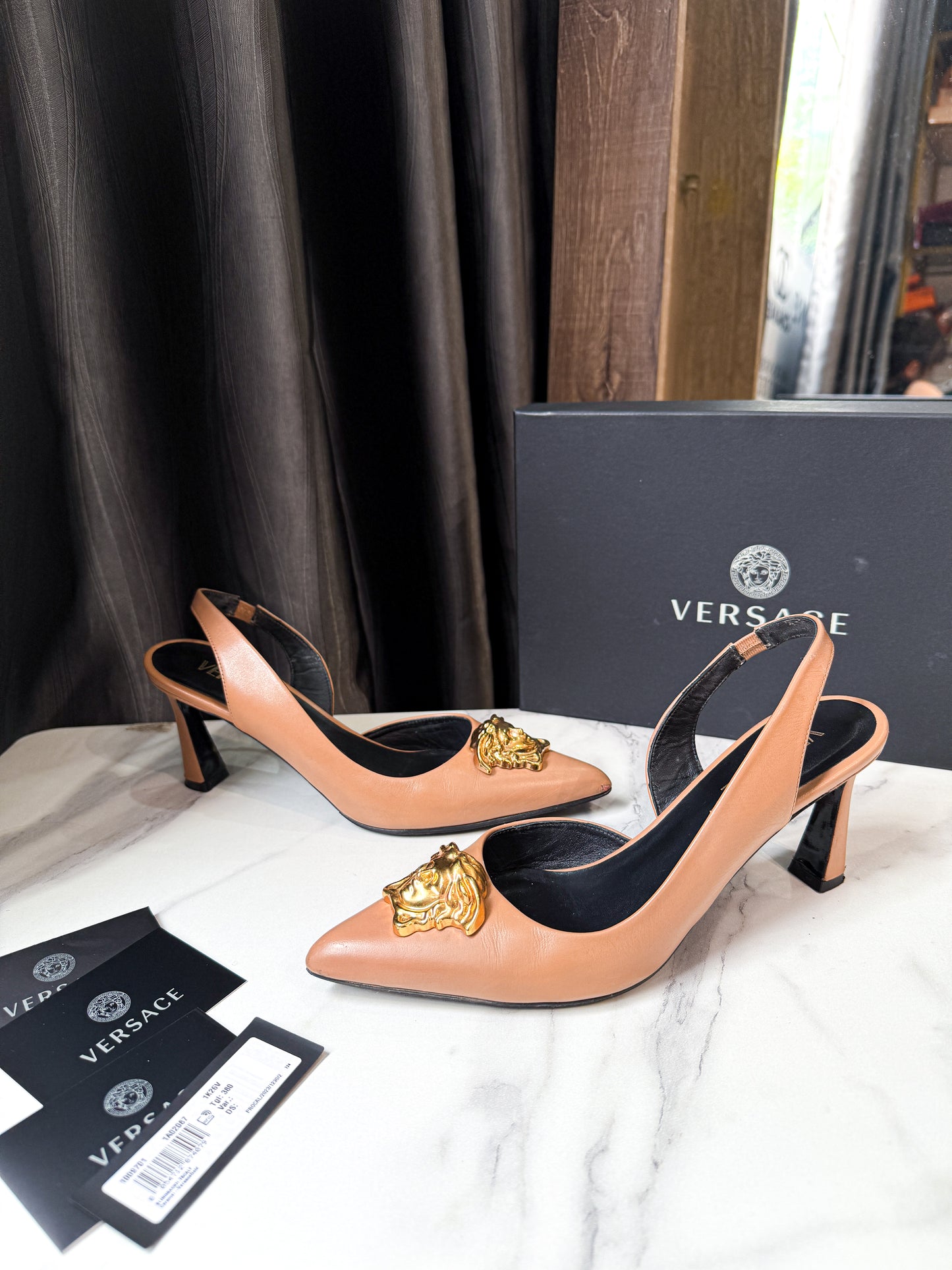 Slingback Versace Used Size 38