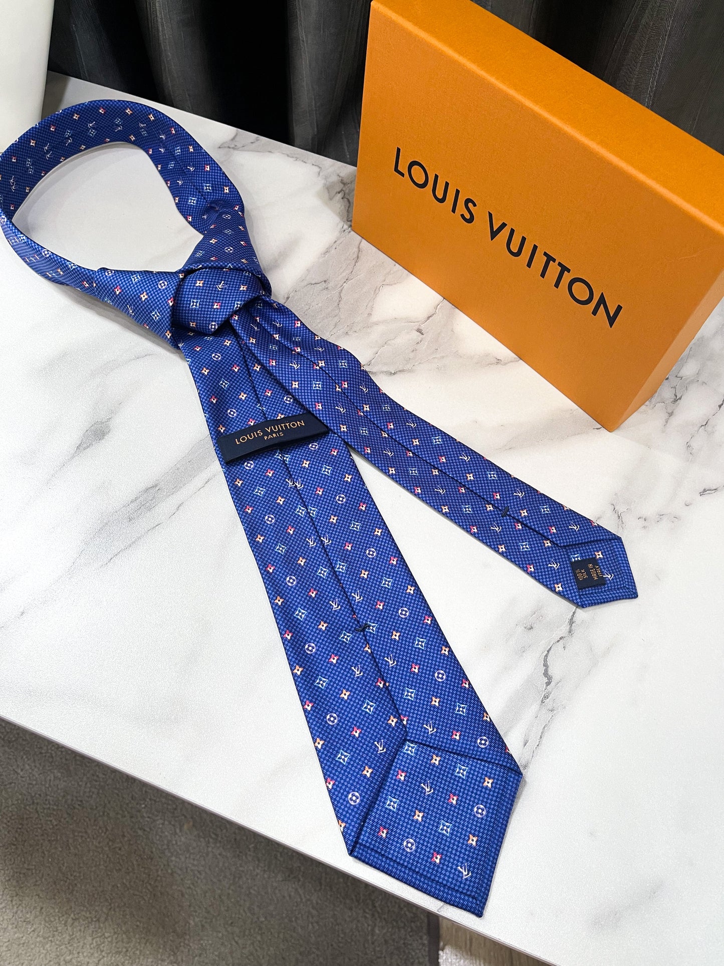 LV Blue Tie Logo