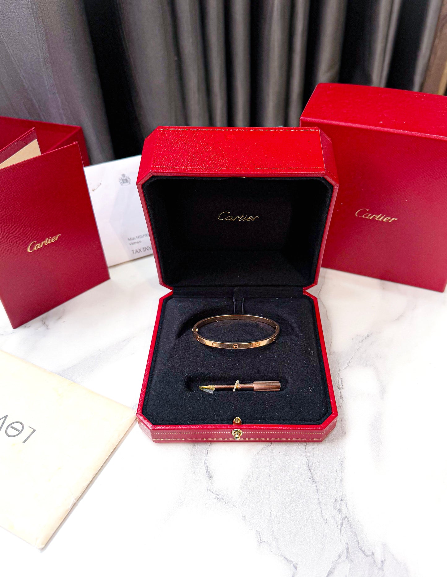 Vòng Cartier Size 16