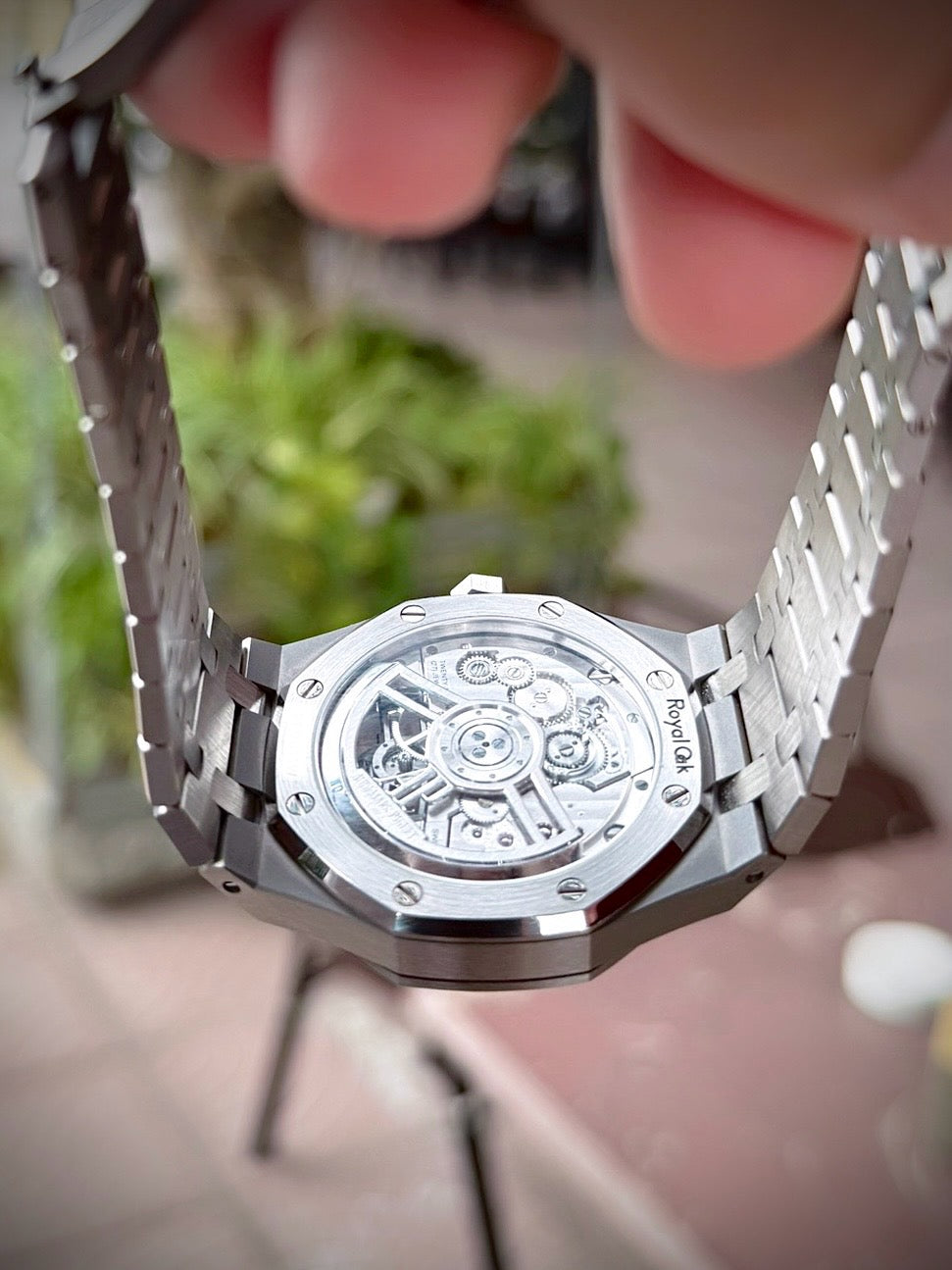 Đồng Hồ Audemars Piguet 26730Ti Tourbillion 41mm Blue Dial