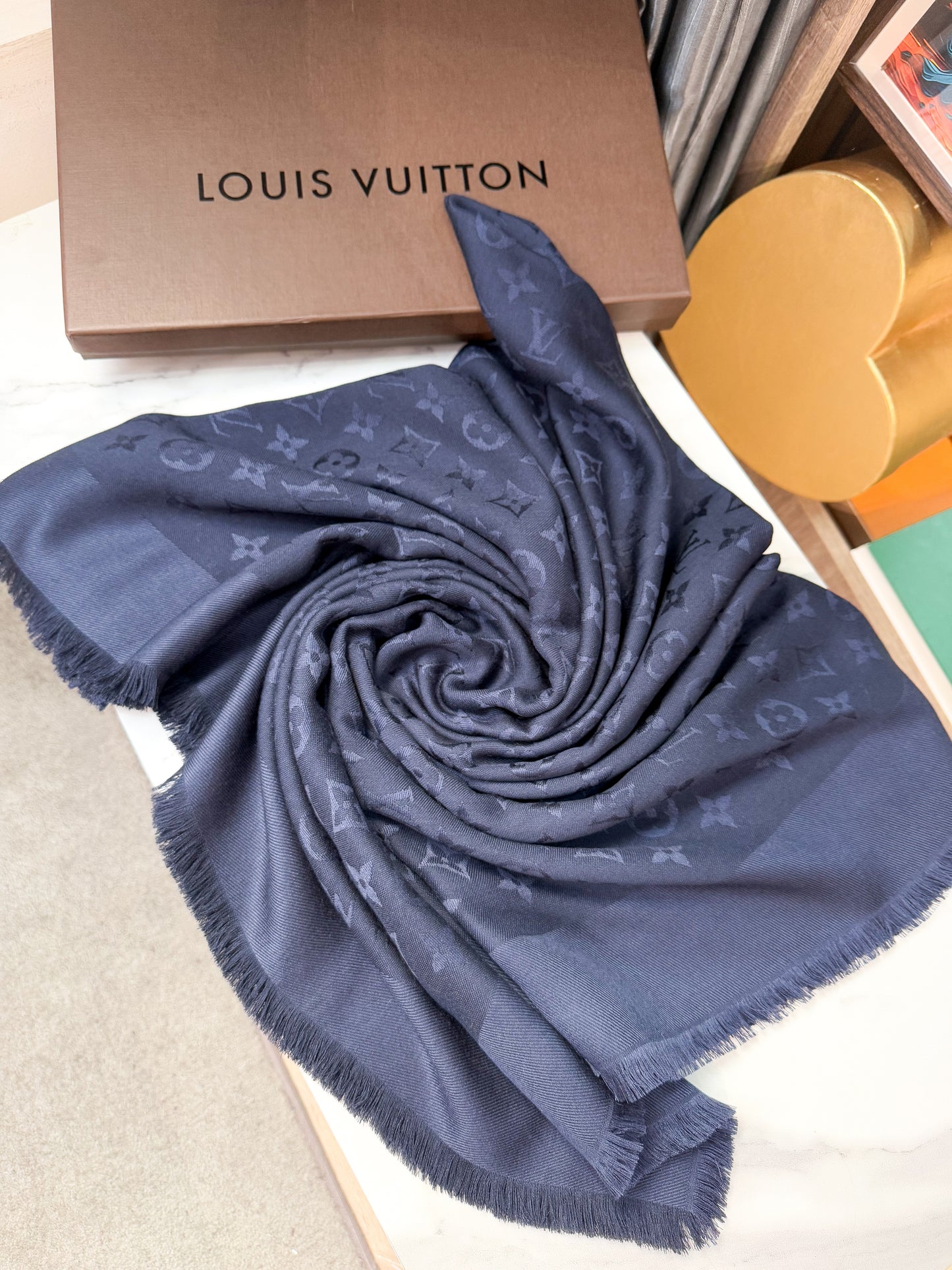 Khăn LV Khổ 140x140 11-2