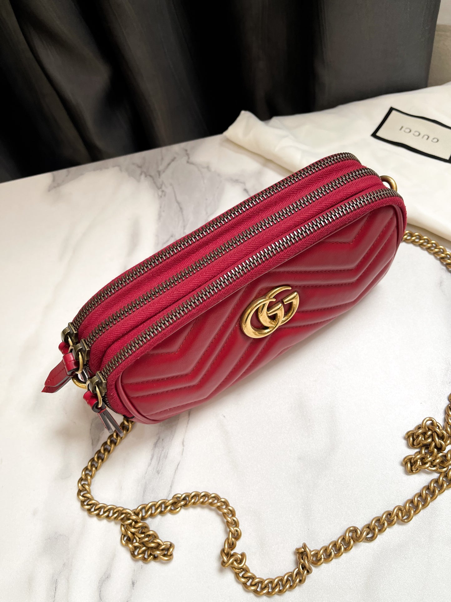 Crossbody Gucci Đỏ