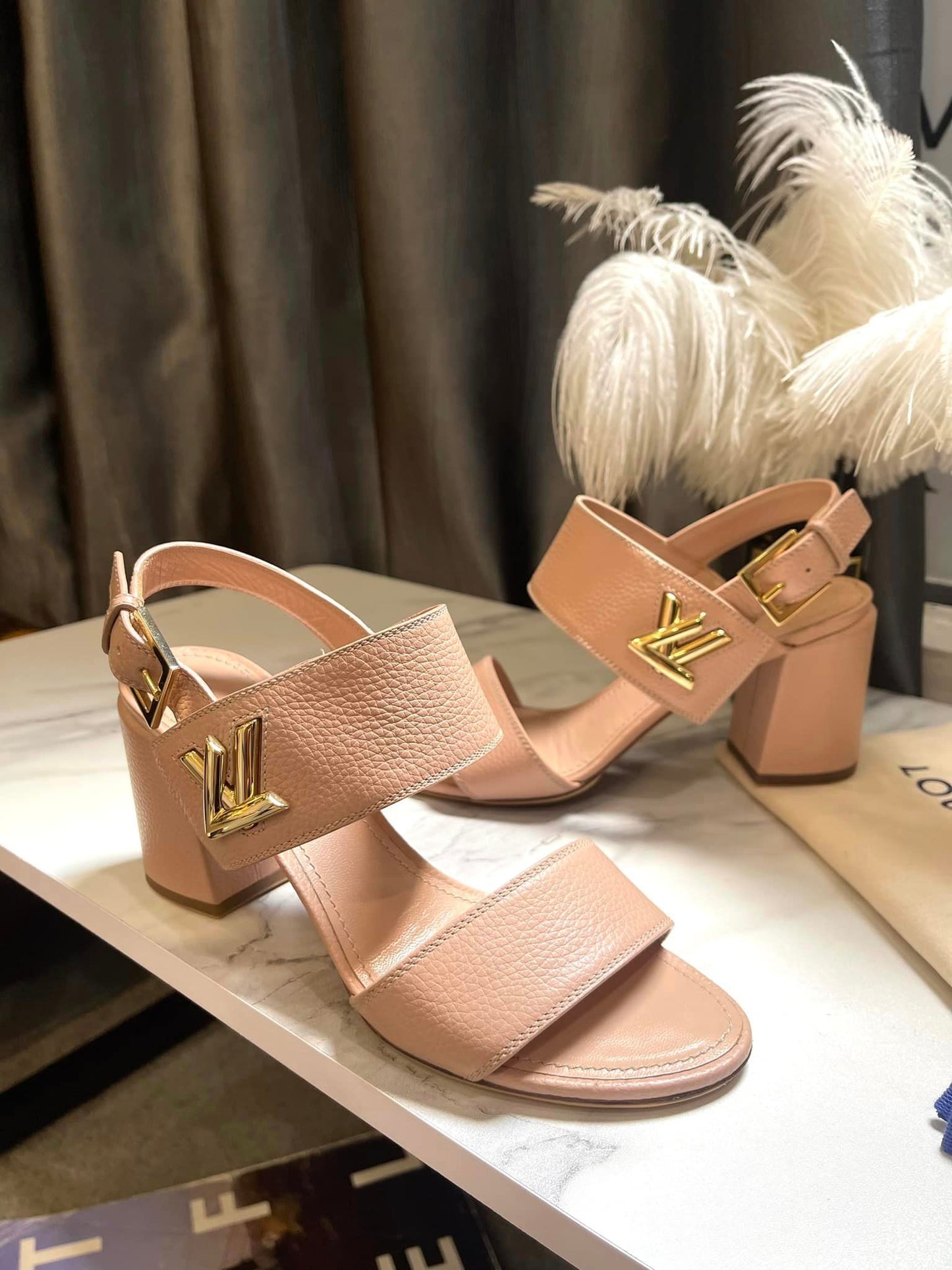 LV Calf Leather Sandal