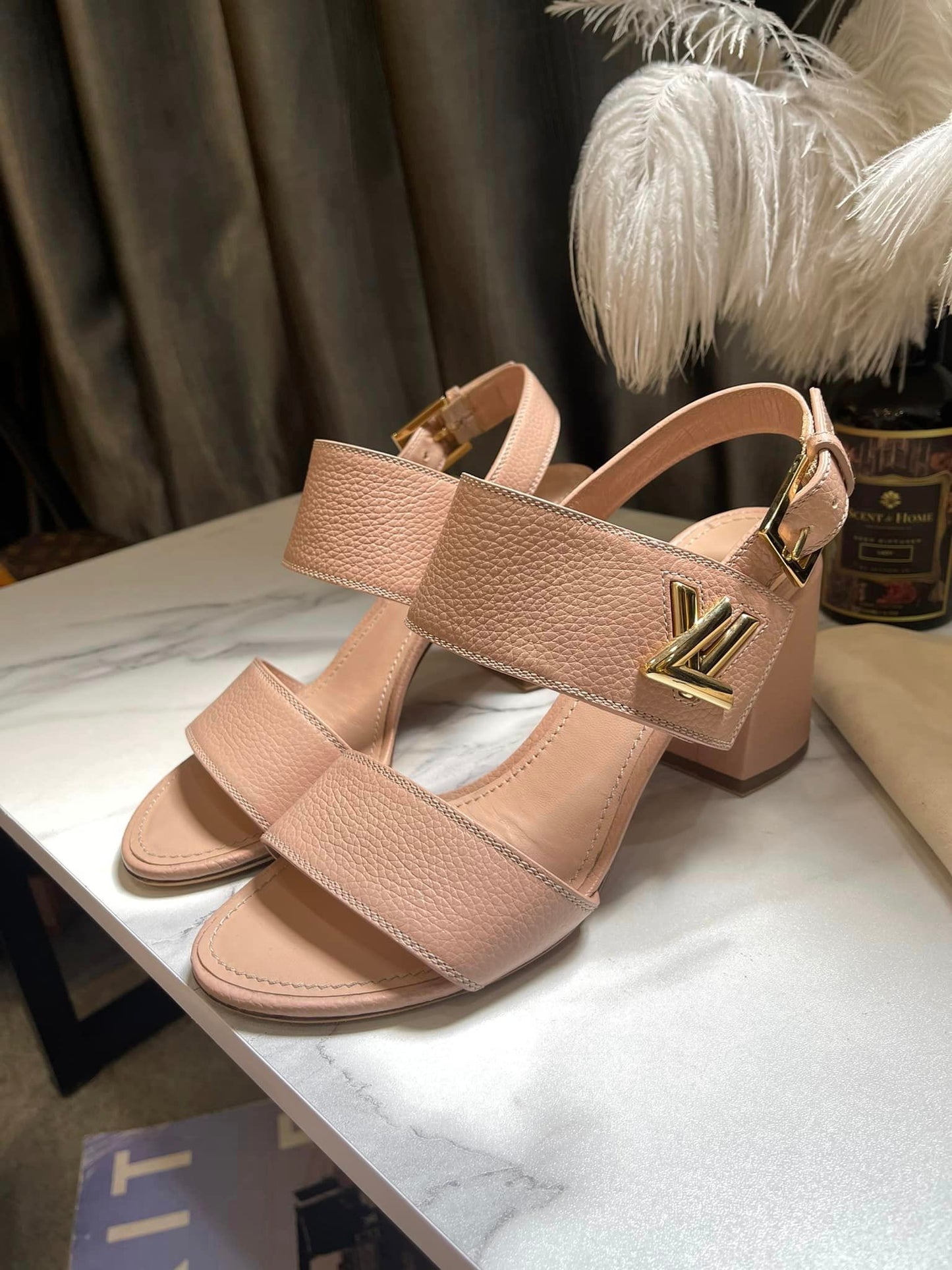 LV Calf Leather Sandal