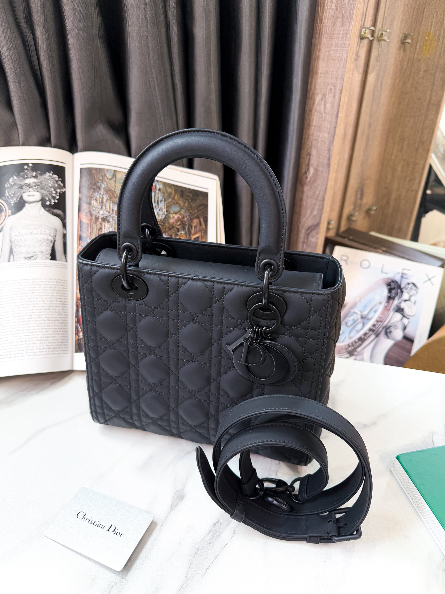 Dior Lady M Đen
