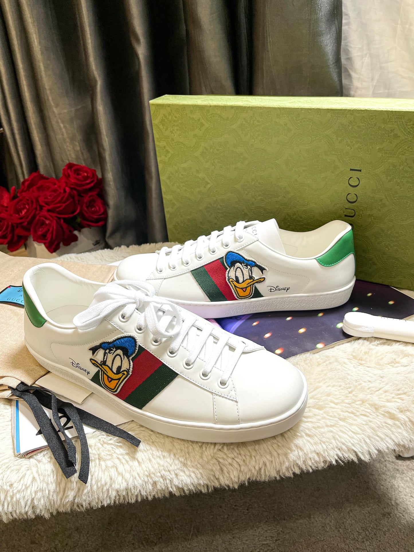 Gucci Men's Donal Duck Shoes