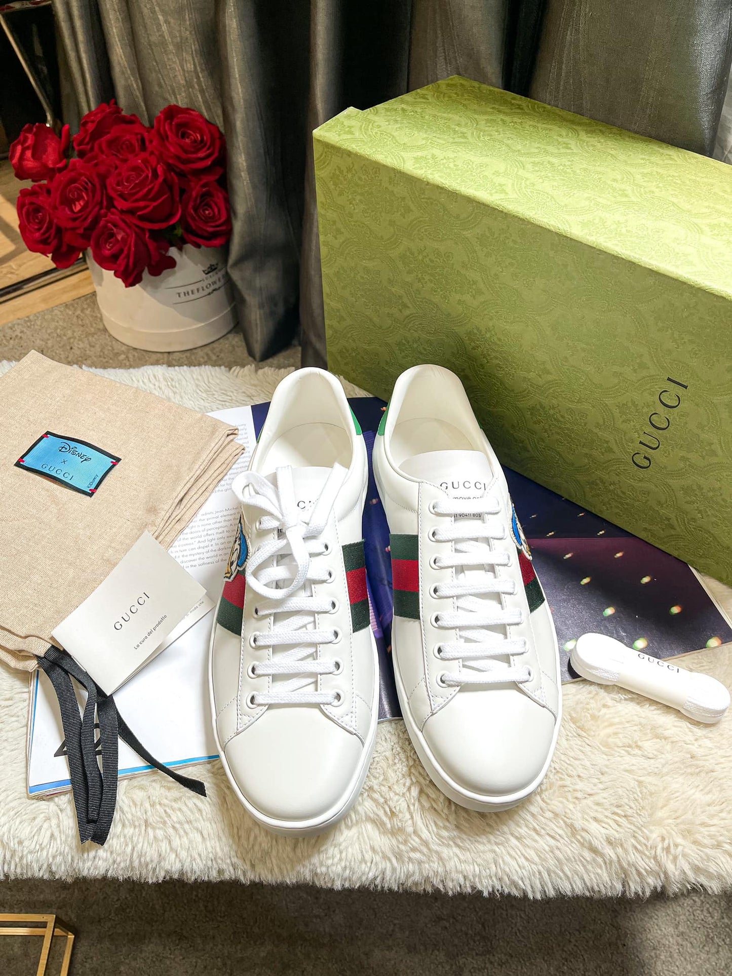 Gucci Men's Donal Duck Shoes