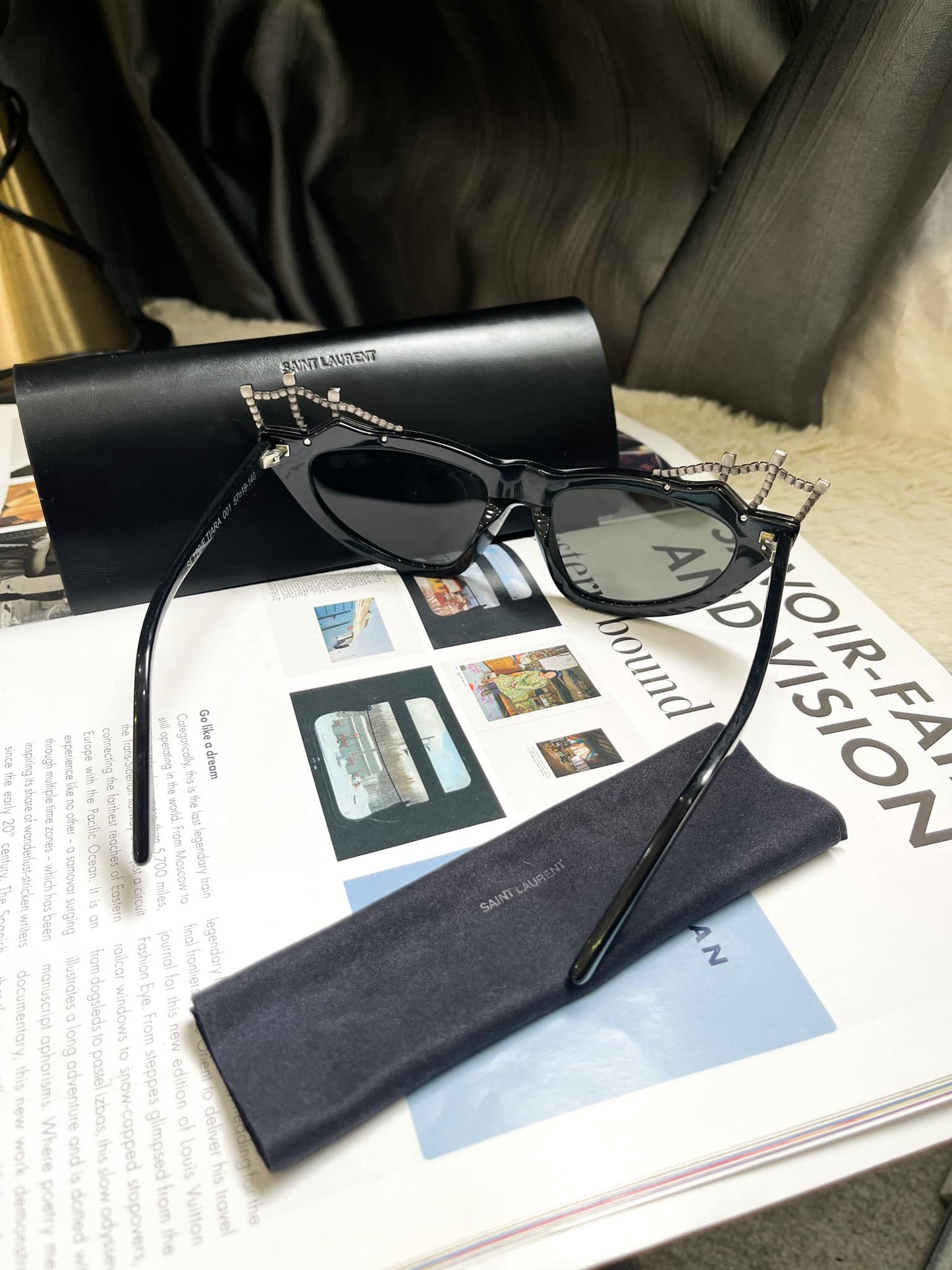 YSL Crown Glasses