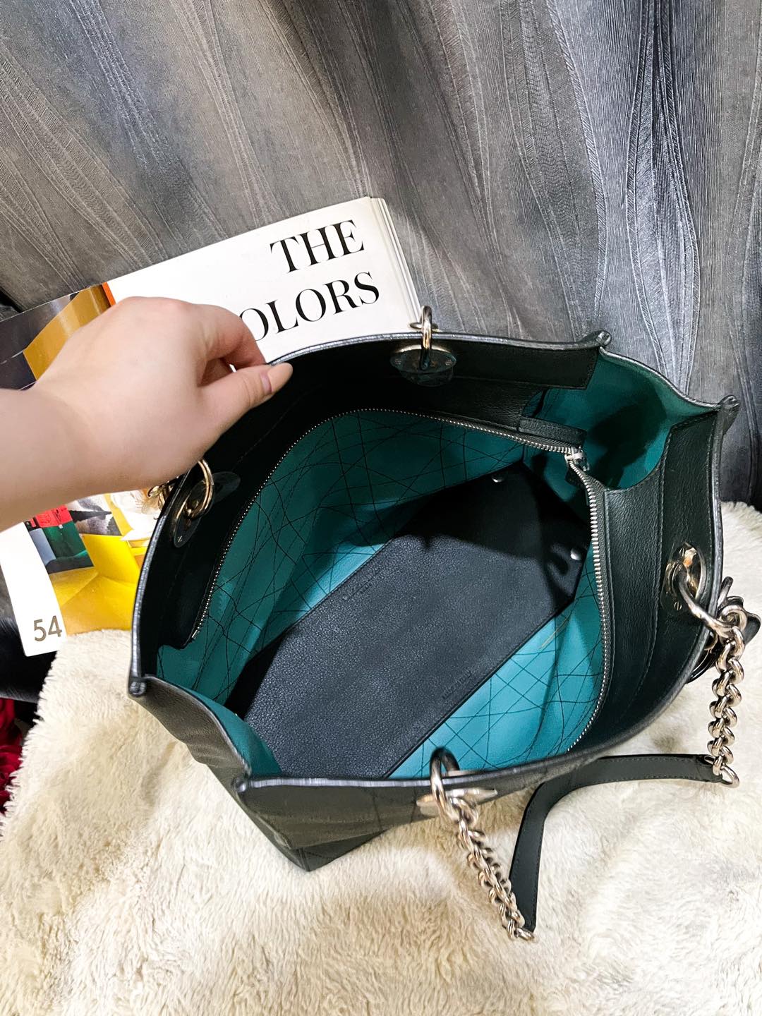 Dior Tote Xanh Rêu