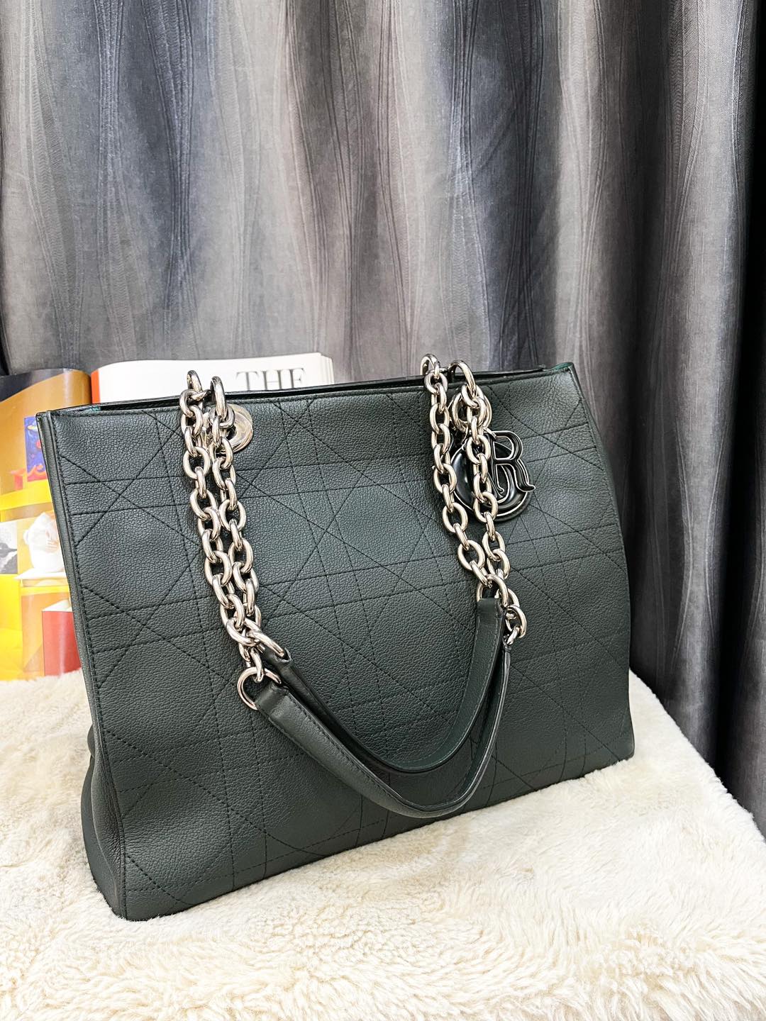 Dior Tote Xanh Rêu