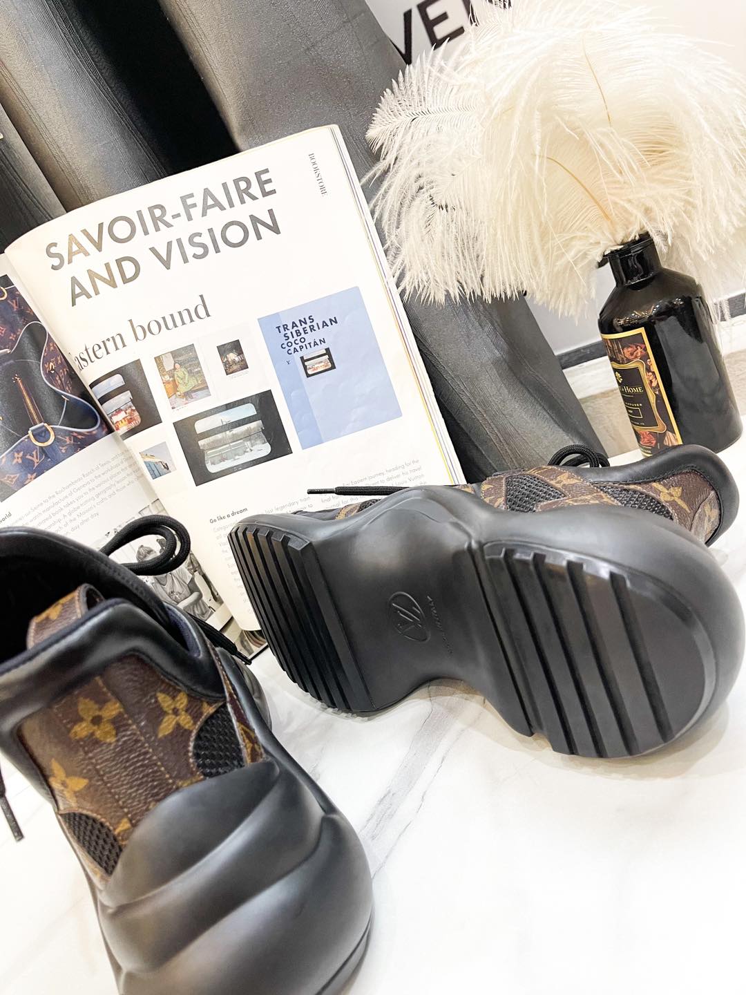 LV Trainer Mono Shoes