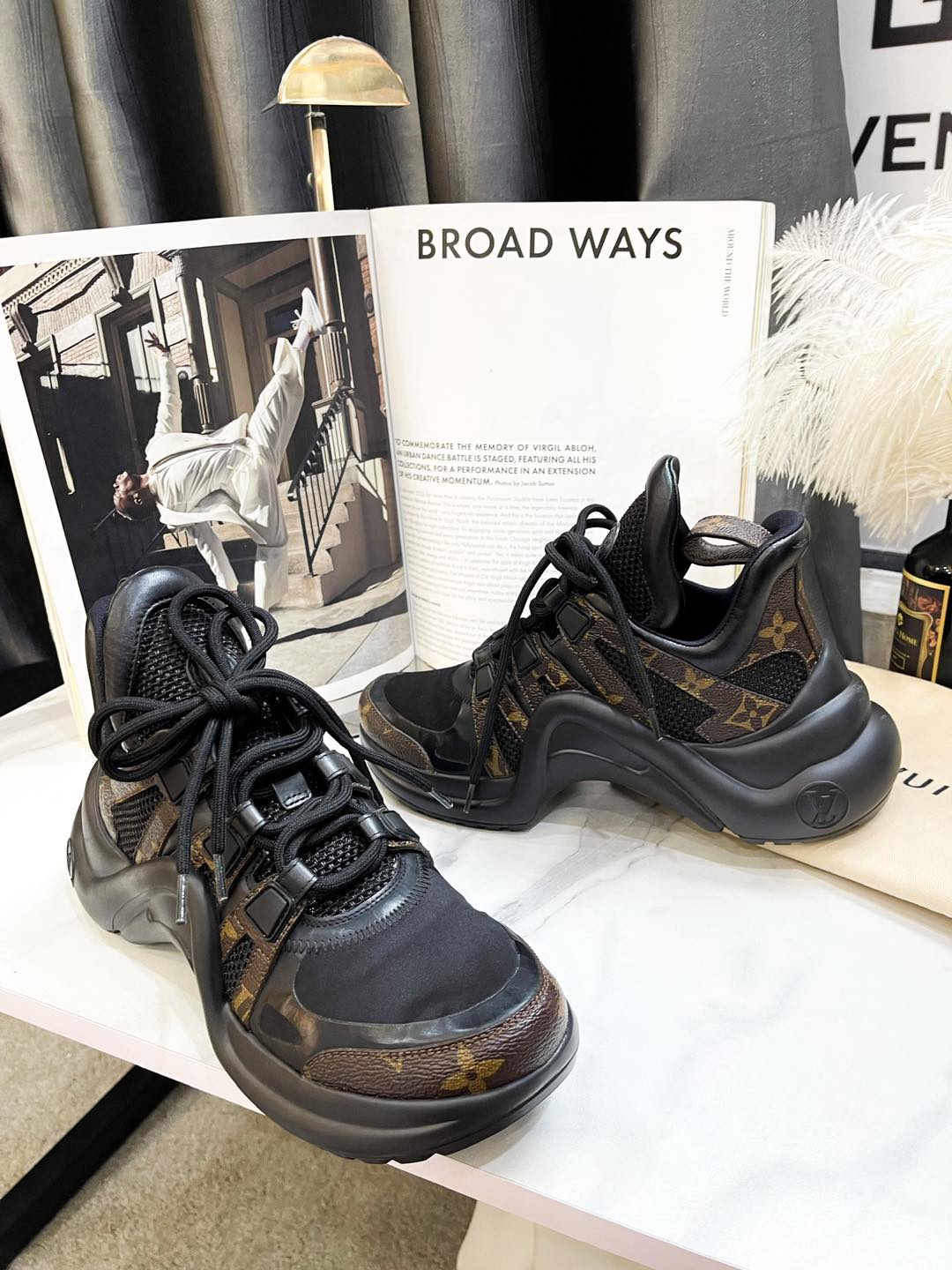 LV Trainer Mono Shoes