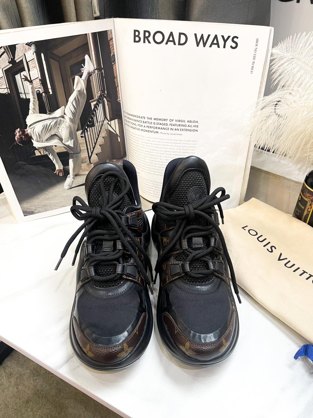 LV Trainer Mono Shoes