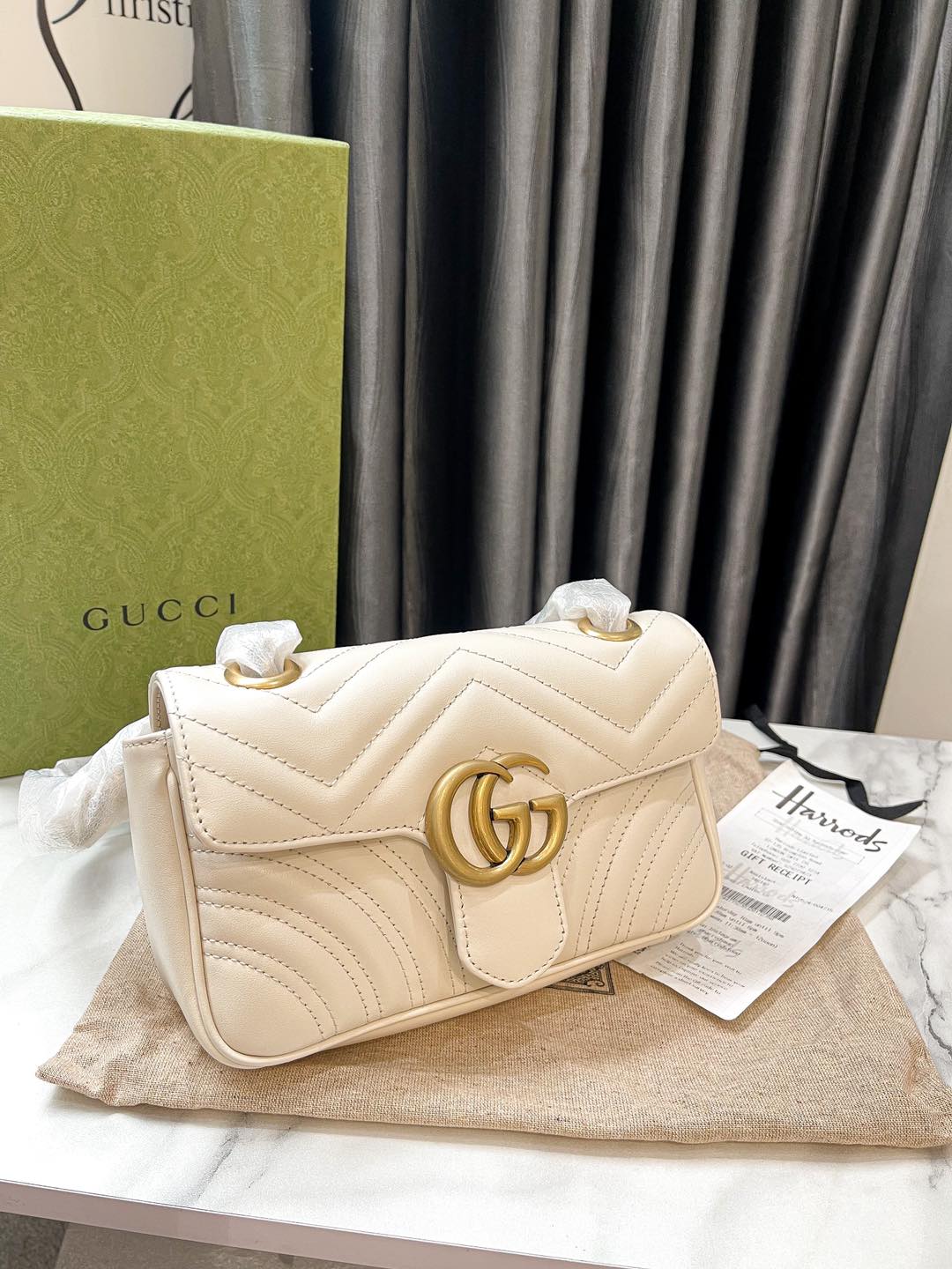 Gucci Marmont 22 White