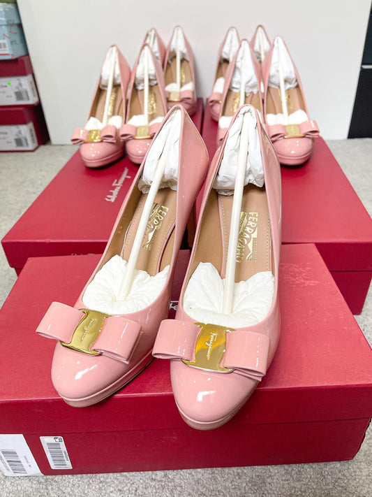 Salvatore Pink High Heels