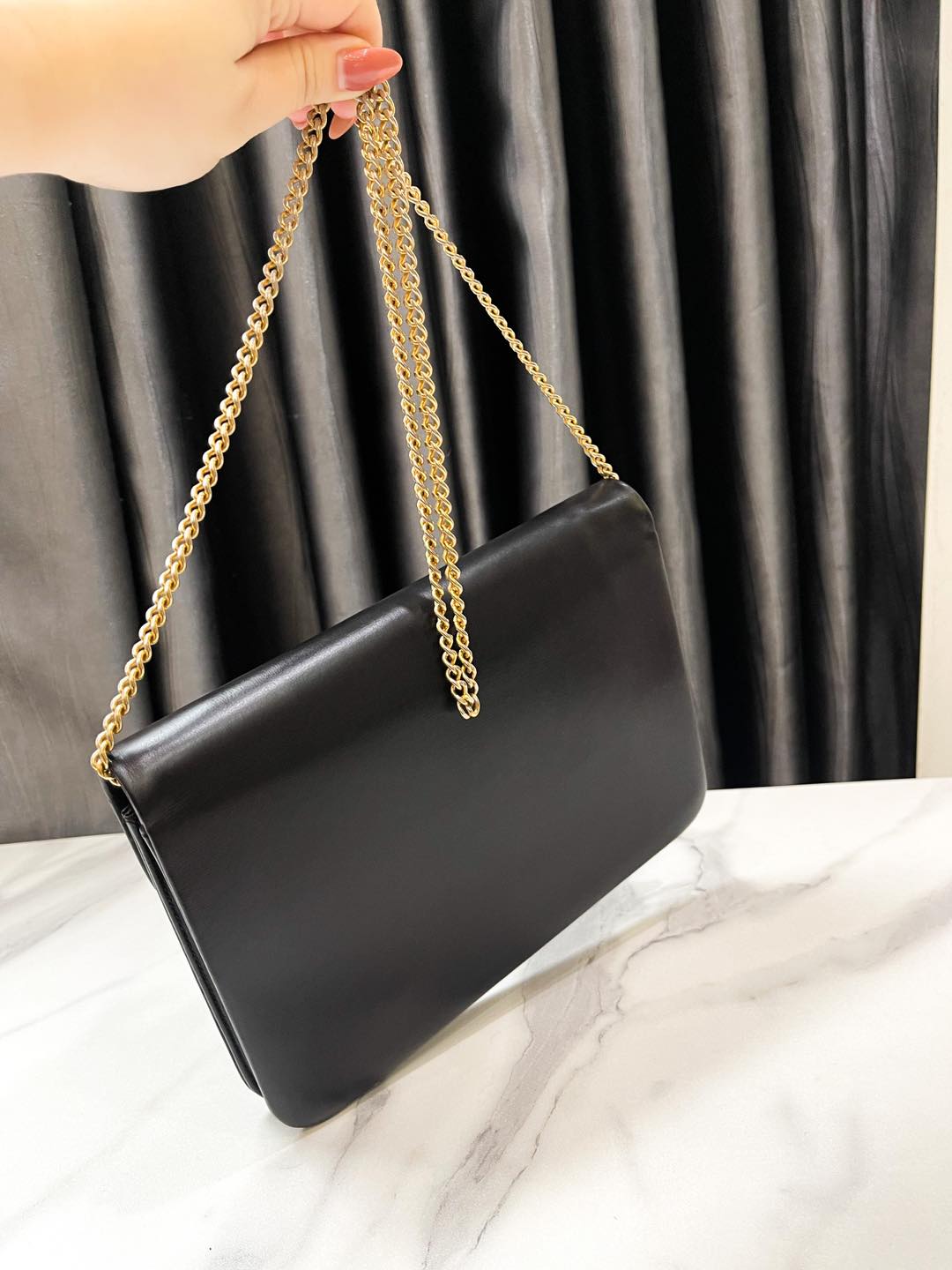 Dior Vintage Schwarze Tasche