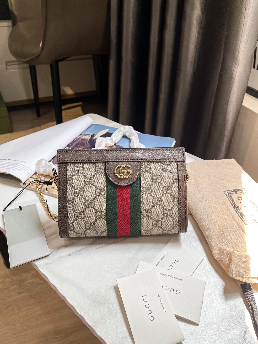 Gucci Ophidia Mini-Umhängetasche
