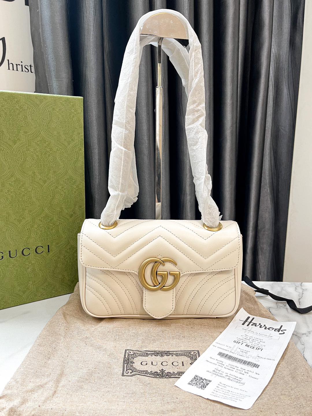 Gucci Marmont 22 White