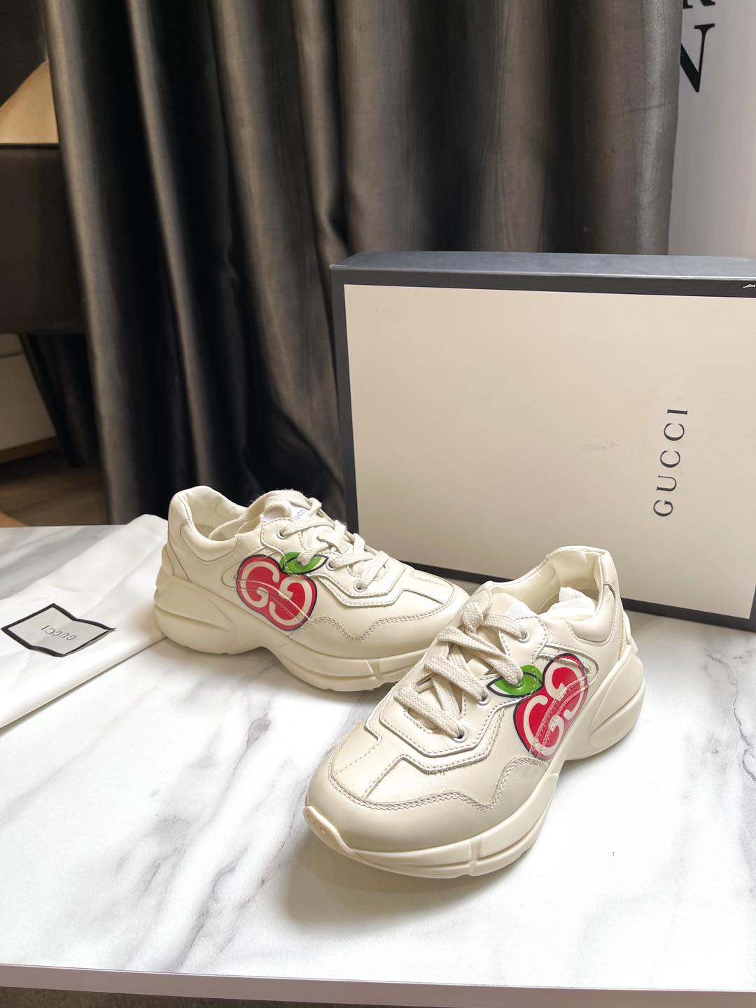 Gucci Rhyton 'GG Apple Ivory' KID