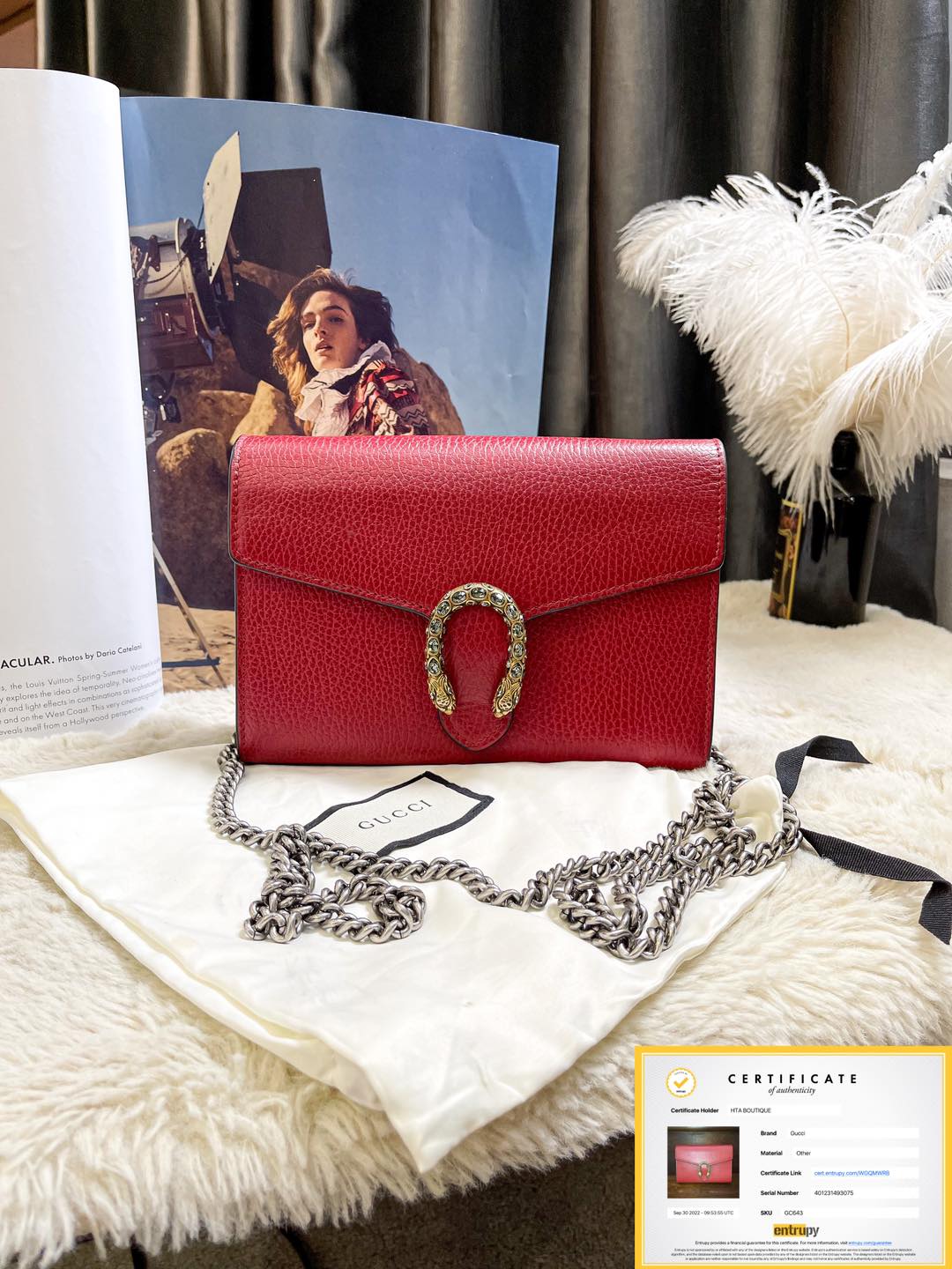 Woc Gucci Dionysus Rot