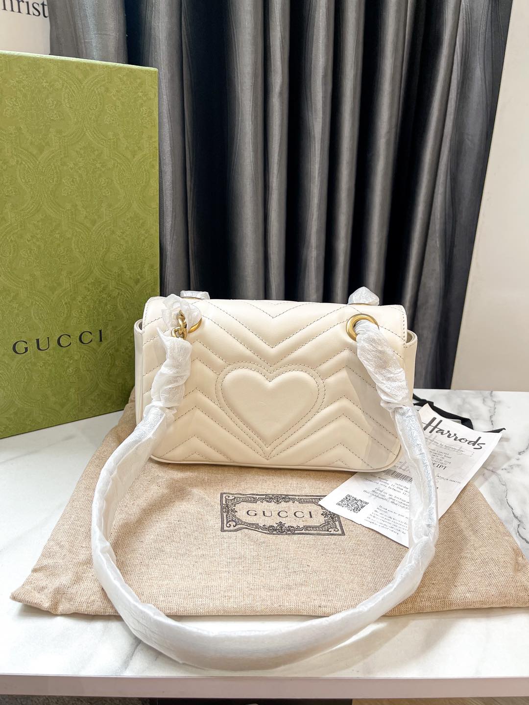 Gucci Marmont 22 White